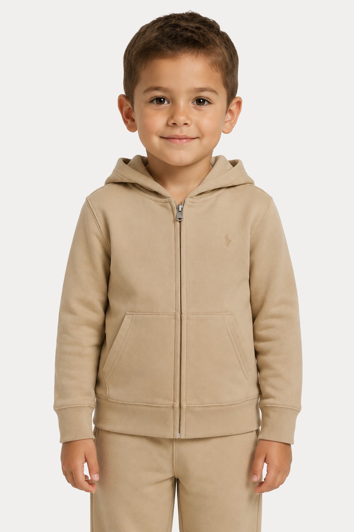 Polo Ralph Lauren Kids 5-6 Yaş Unisex Çocuk Kapüşonlu Sweatshirt Ceket