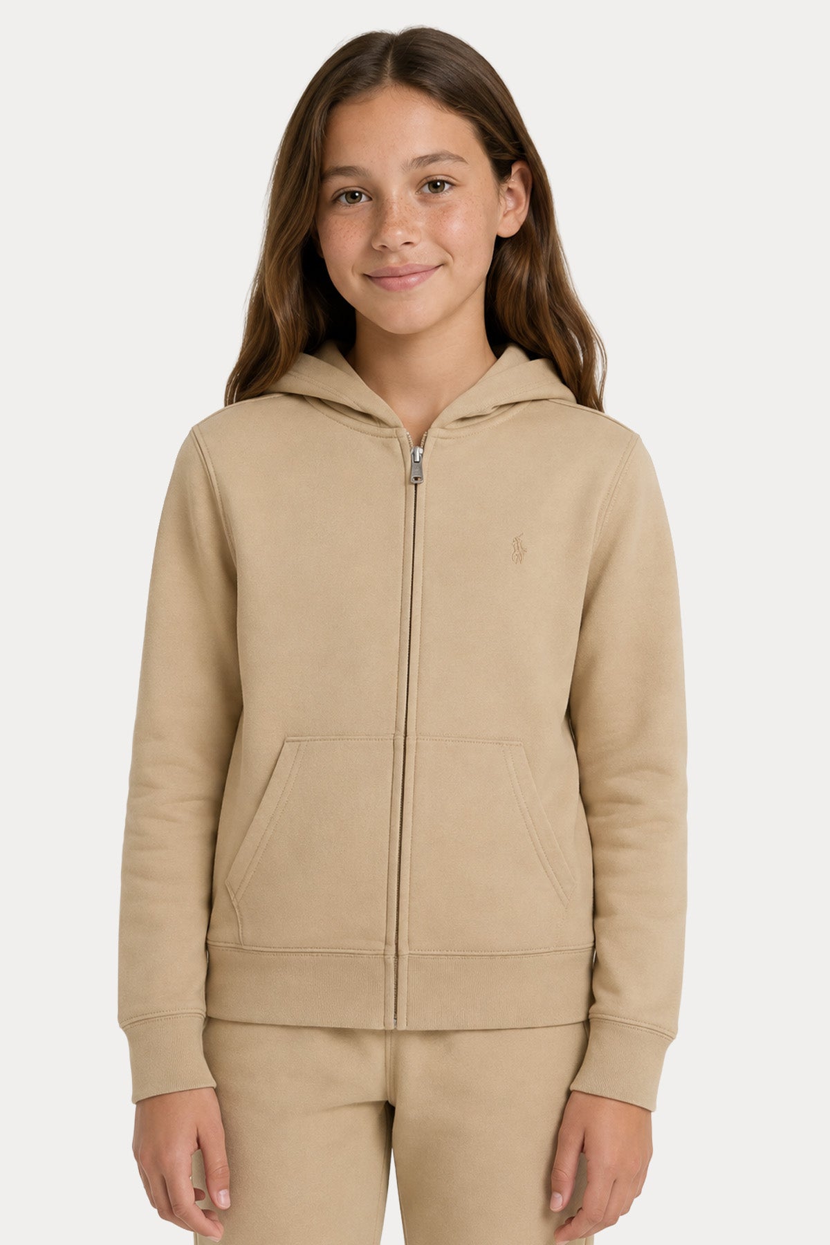 Polo Ralph Lauren Kids S-L Beden Unisex Çocuk Kapüşonlu Sweatshirt Ceket