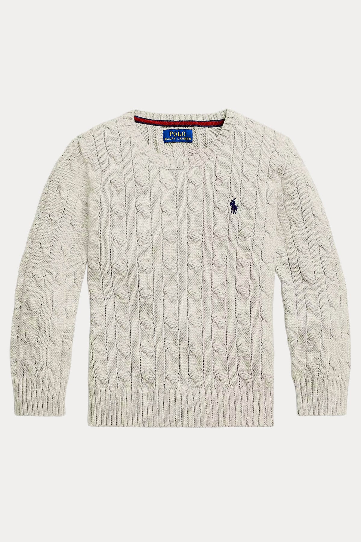 Polo Ralph Lauren Kids 5-7 Yaş Unisex Çocuk Saç Örgü Triko