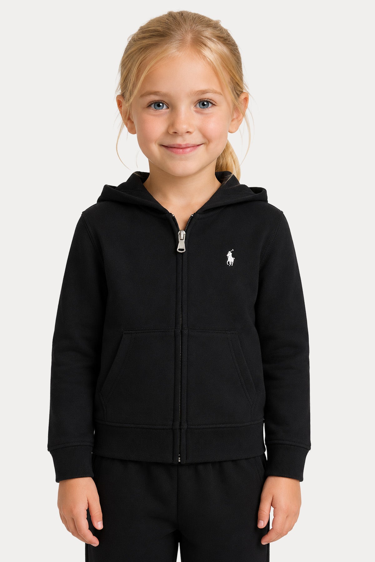 Polo Ralph Lauren Kids 6-7 Yaş Unisex Çocuk Kapüşonlu Sweatshirt Ceket