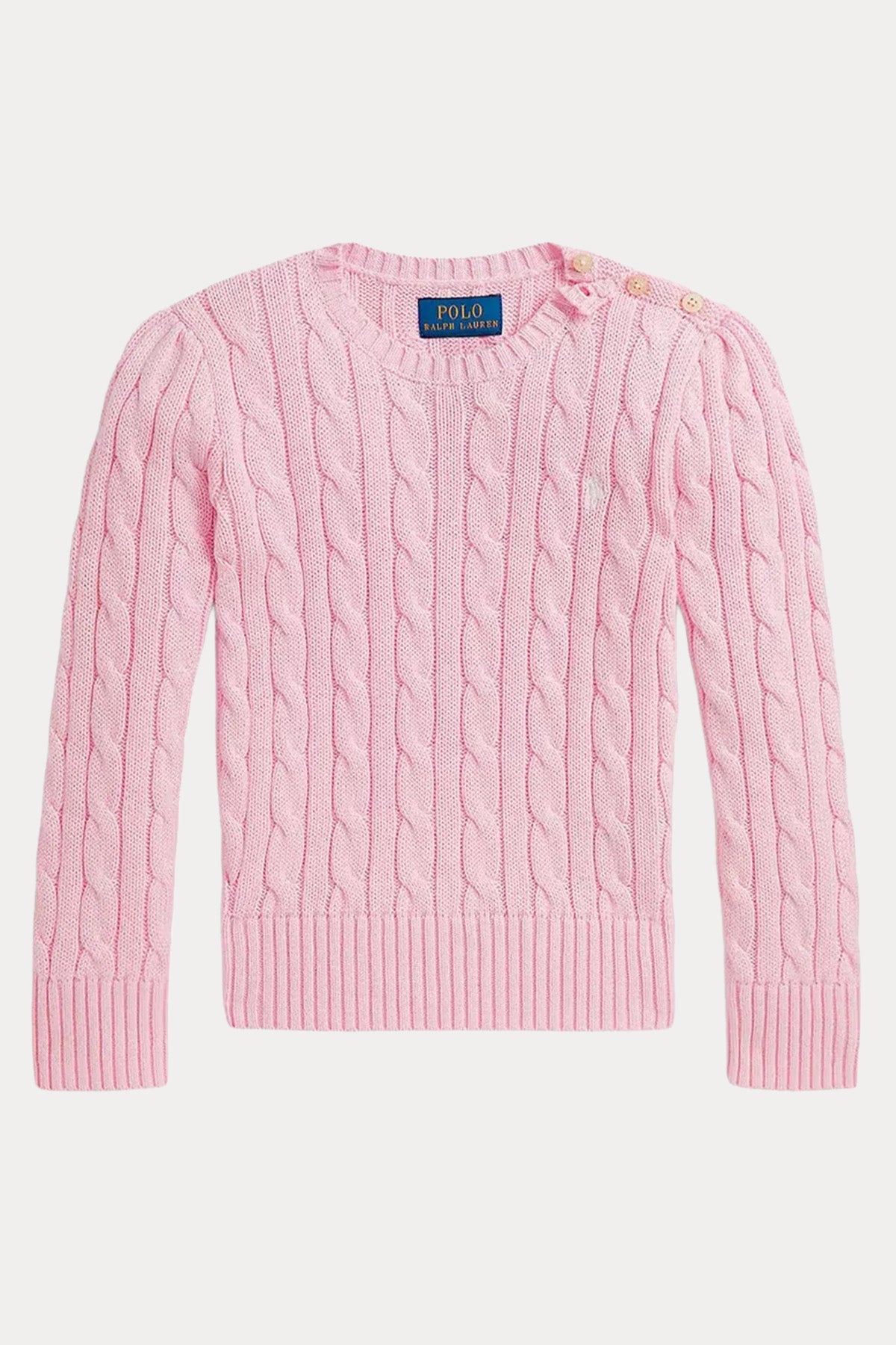 Polo Ralph Lauren Kids 3-6 Yaş Kız Çocuk Saç Örgü Triko