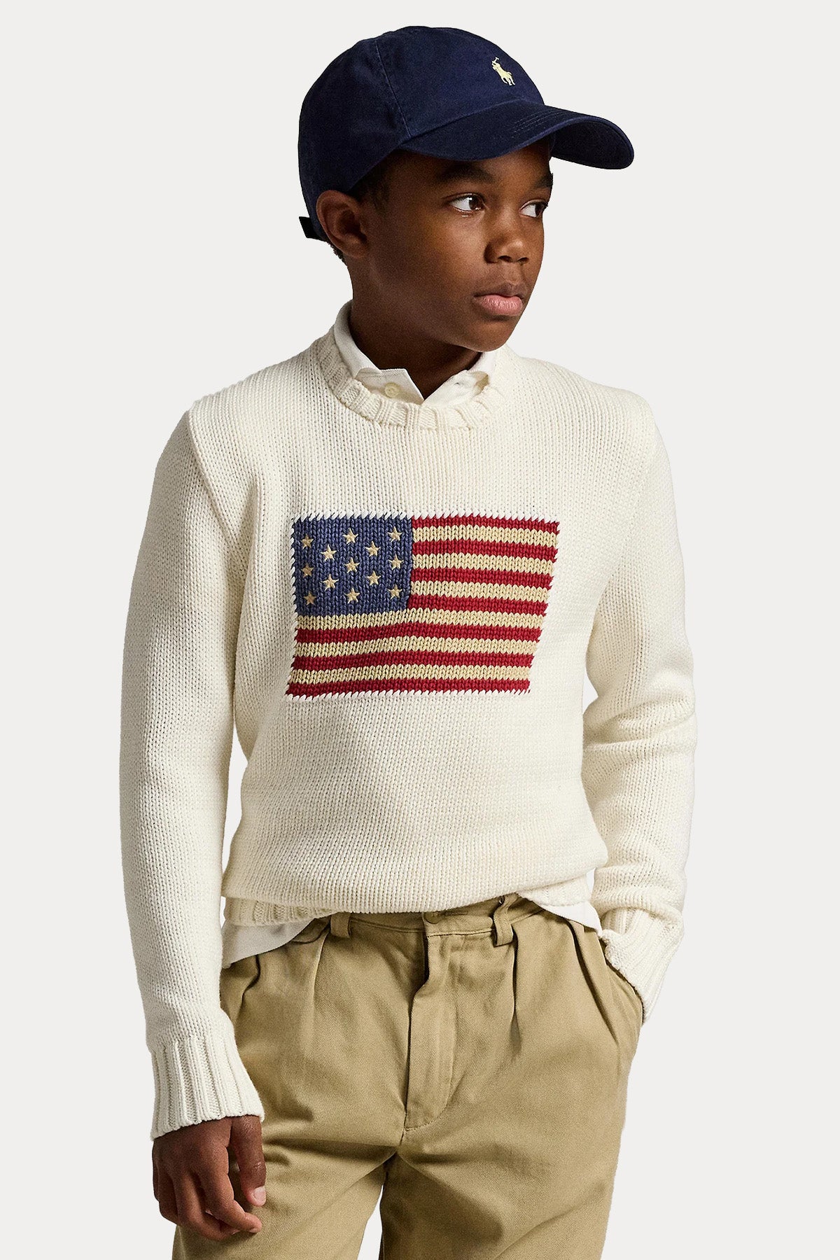 Polo Ralph Lauren Kids S-M Beden Unisex Çocuk Örgü Triko