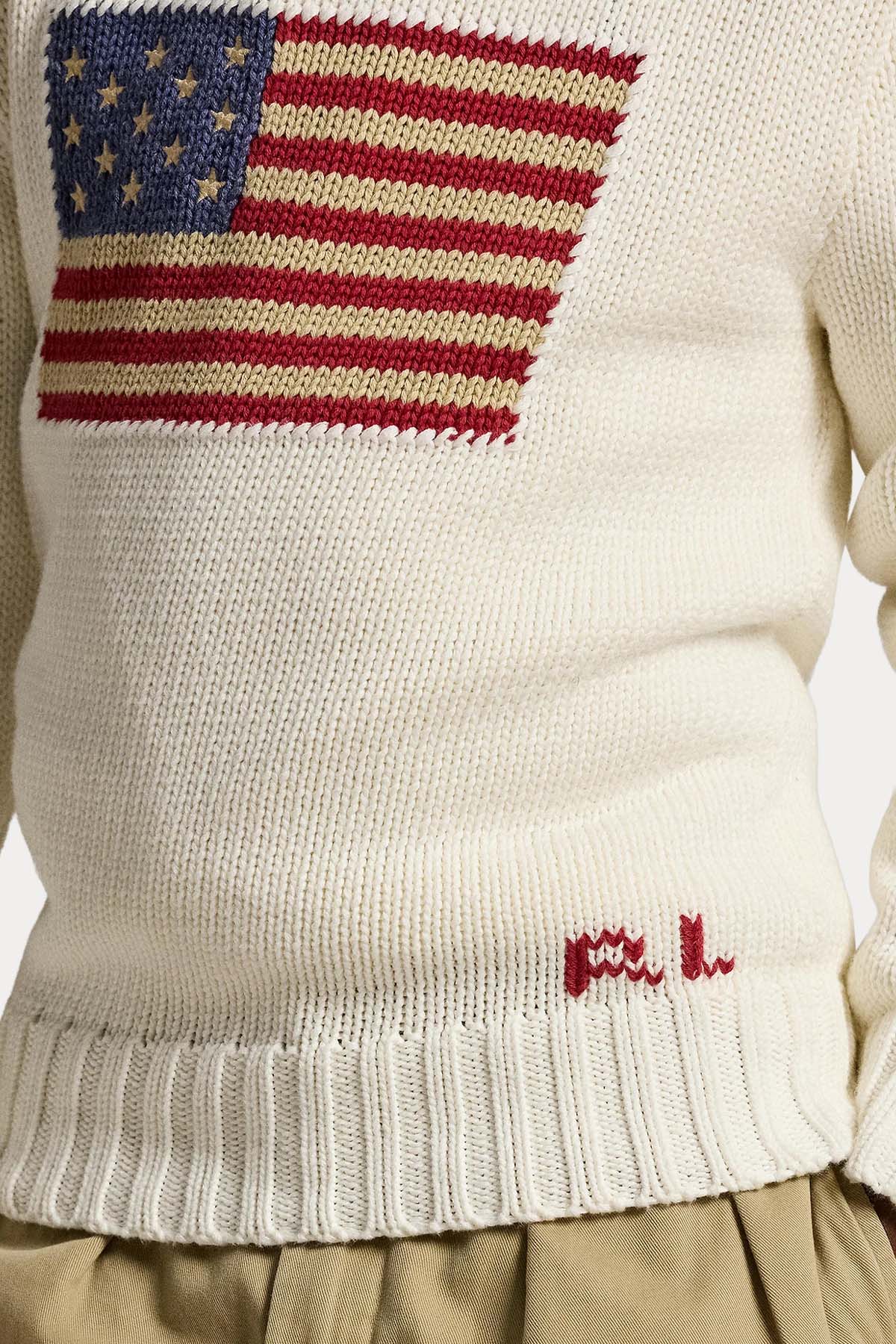 Polo Ralph Lauren Kids S-M Beden Unisex Çocuk Örgü Triko