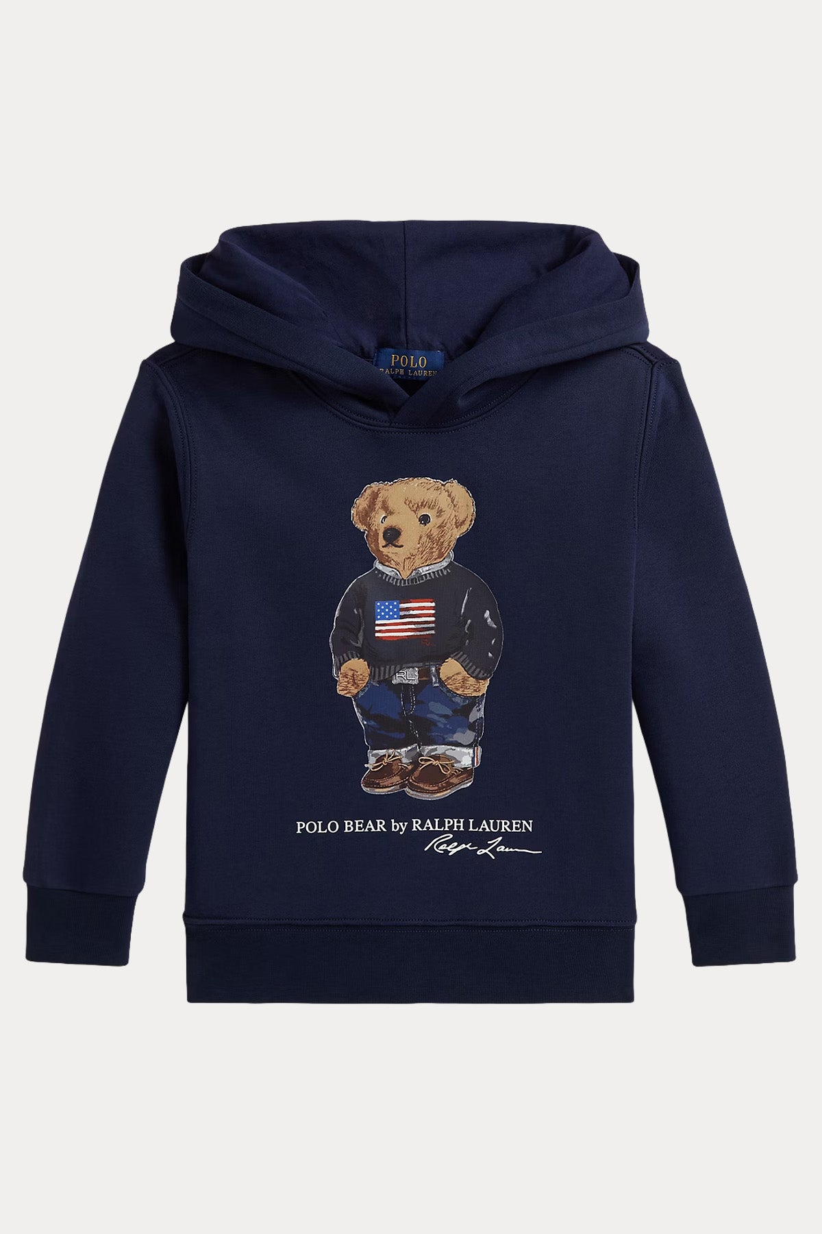 Polo Ralph Lauren Kids 4-7 Yaş Unisex Çocuk Şardonlu Kapüşonlu Sweatshirt