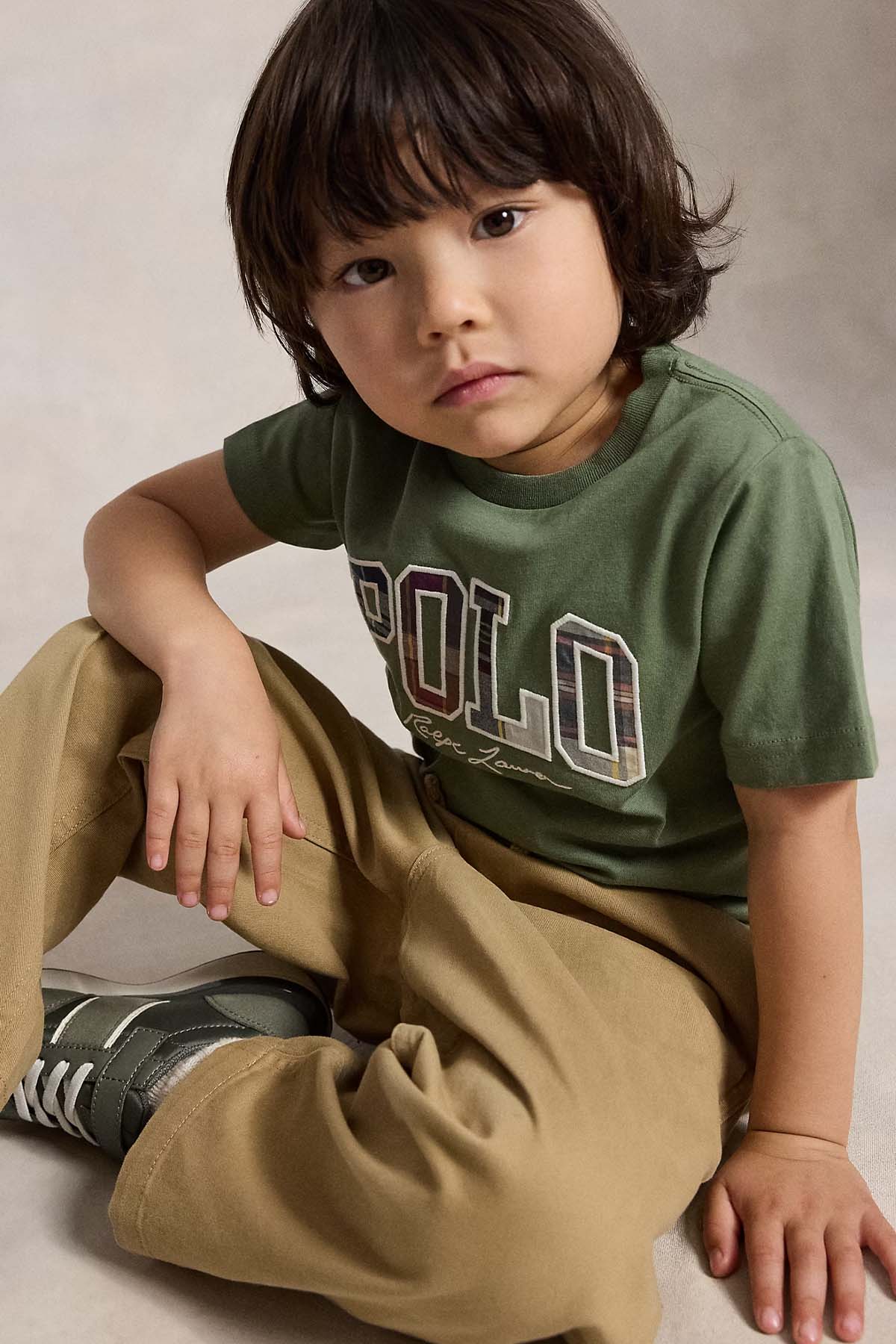 Polo Ralph Lauren Kids 3-6 Yaş Unisex Çocuk Logolu T-shirt
