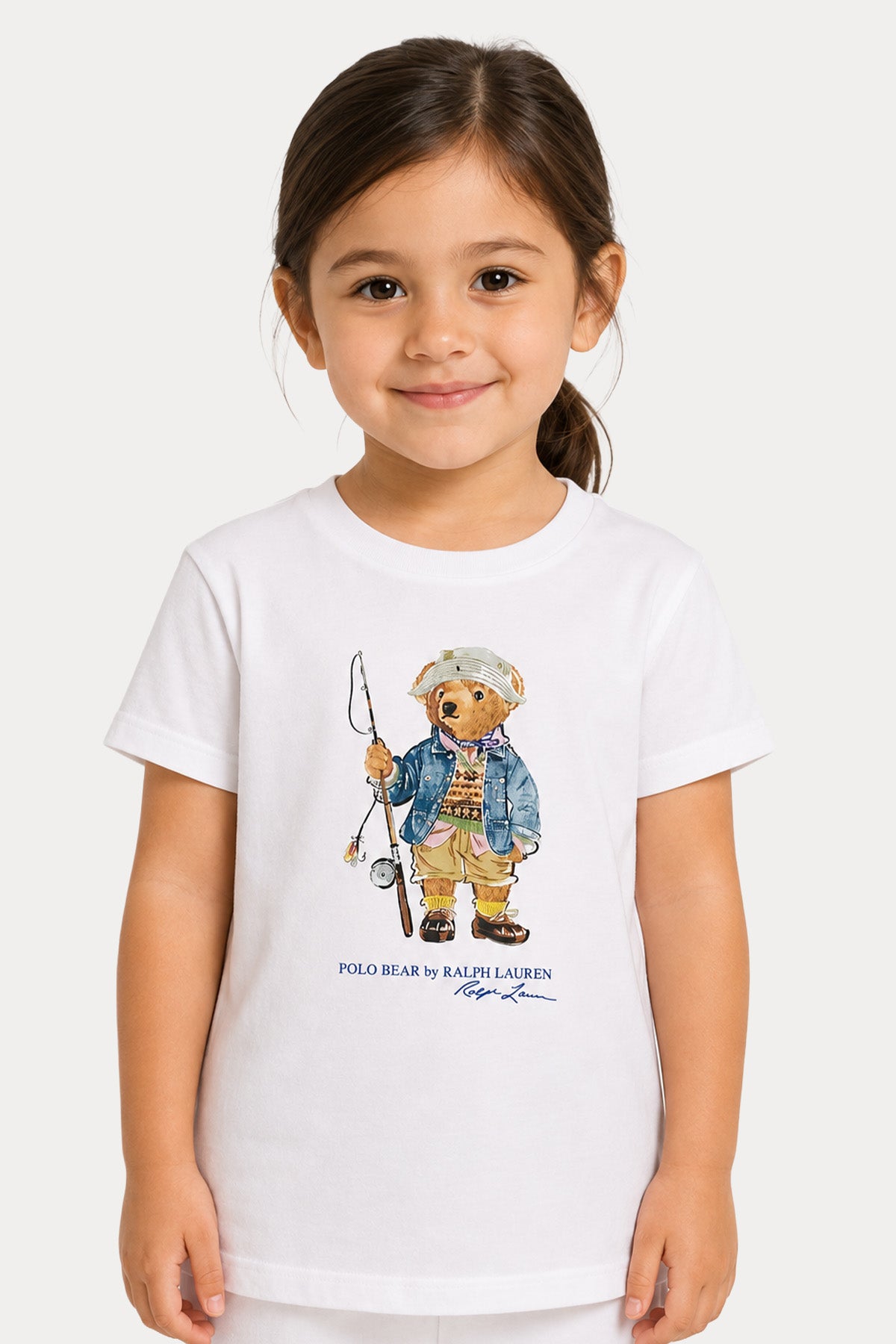 Polo Ralph Lauren Kids 4-7 Yaş Unisex Çocuk Polo Bear T-shirt