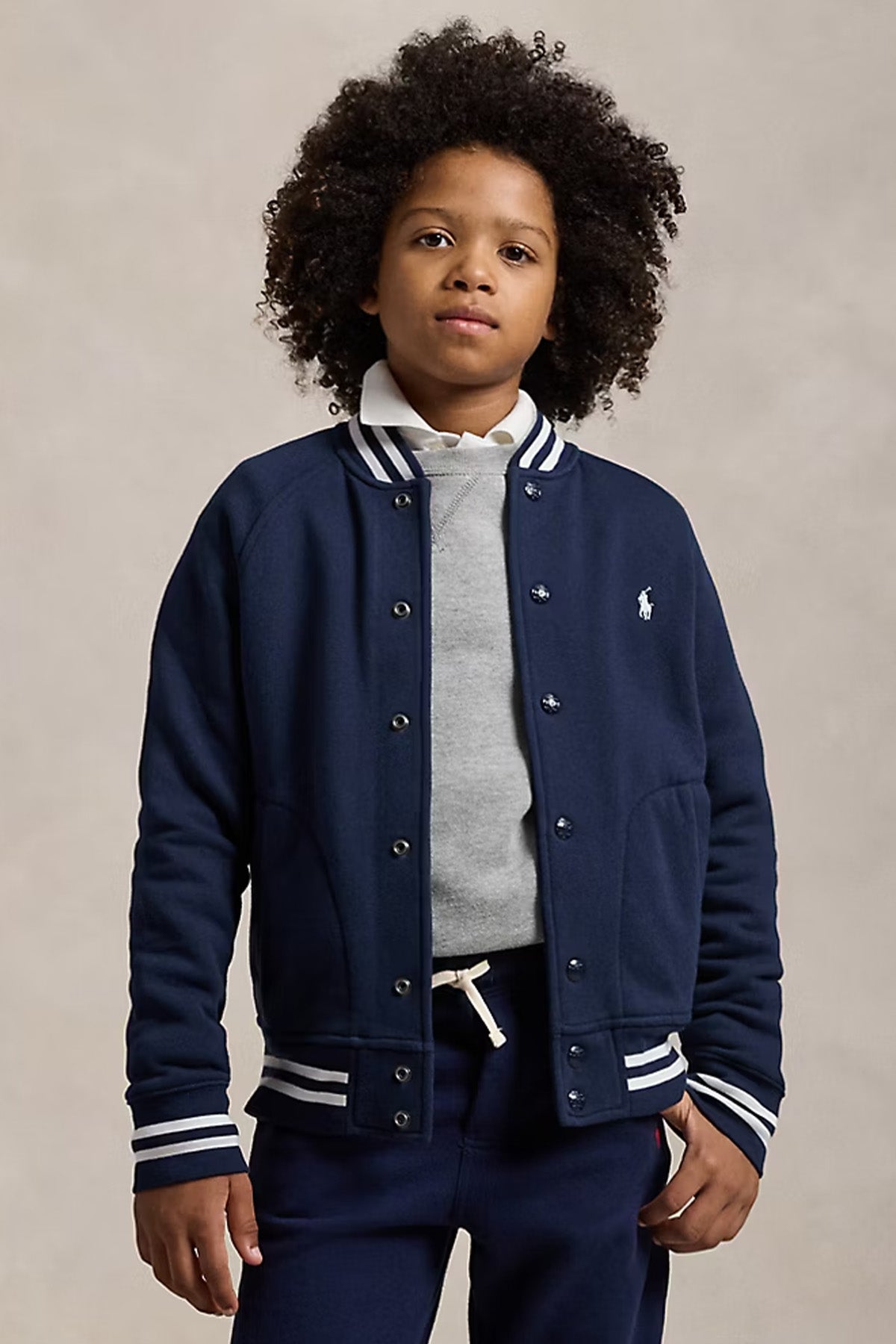 Polo Ralph Lauren Kids S Beden Erkek Çocuk Pilot Yaka Şardonlu Bomber Ceket