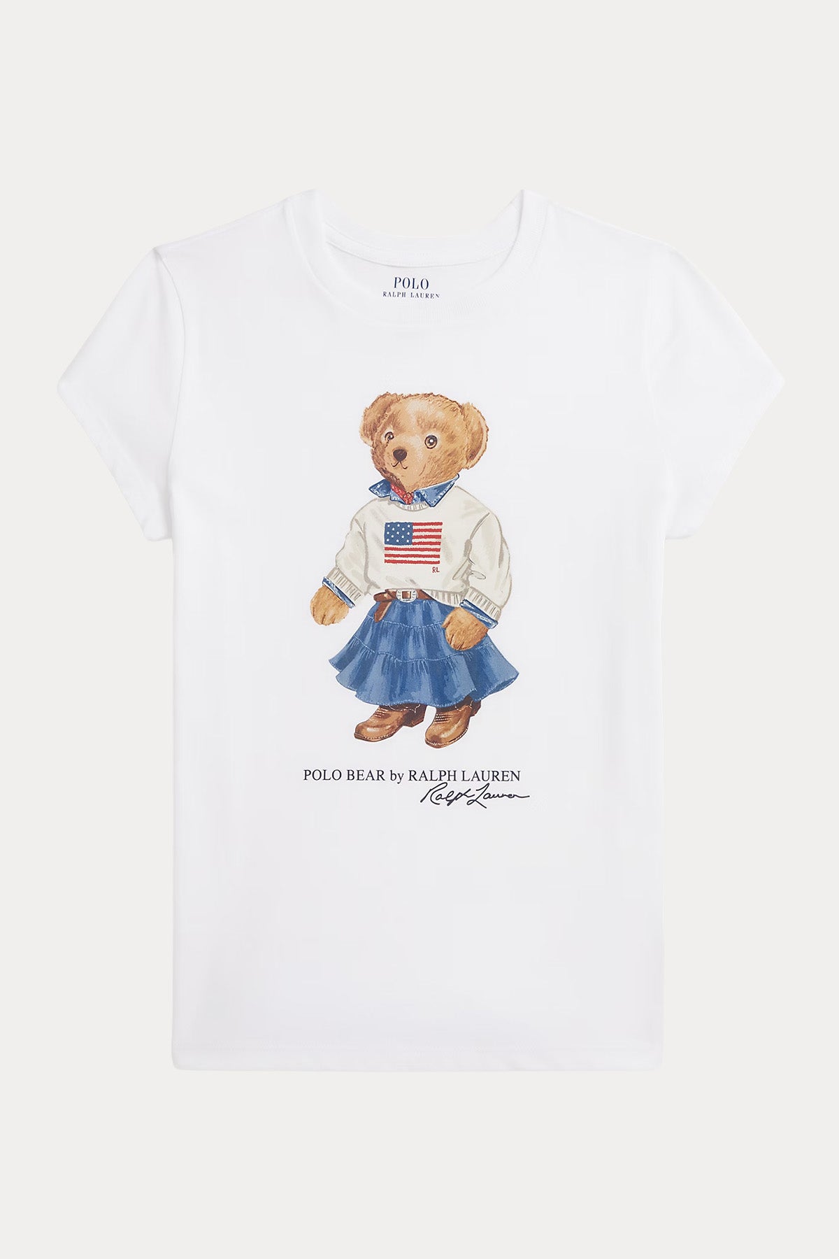 Polo Ralph Lauren Kids S-L Beden Kız Çocuk Polo Bear T-shirt