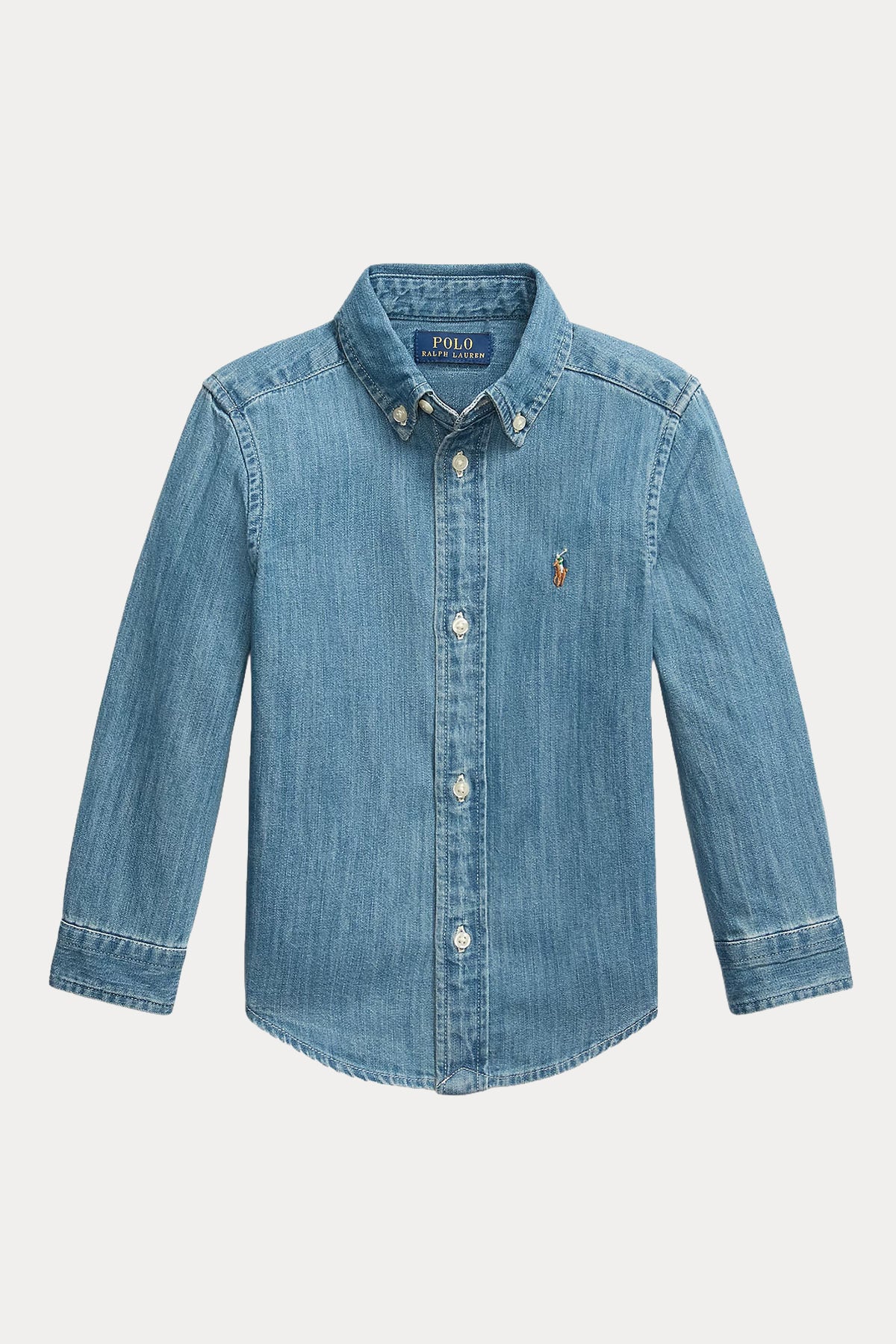 Polo Ralph Lauren Kids 4-6 Yaş Erkek Çocuk Denim Gömlek