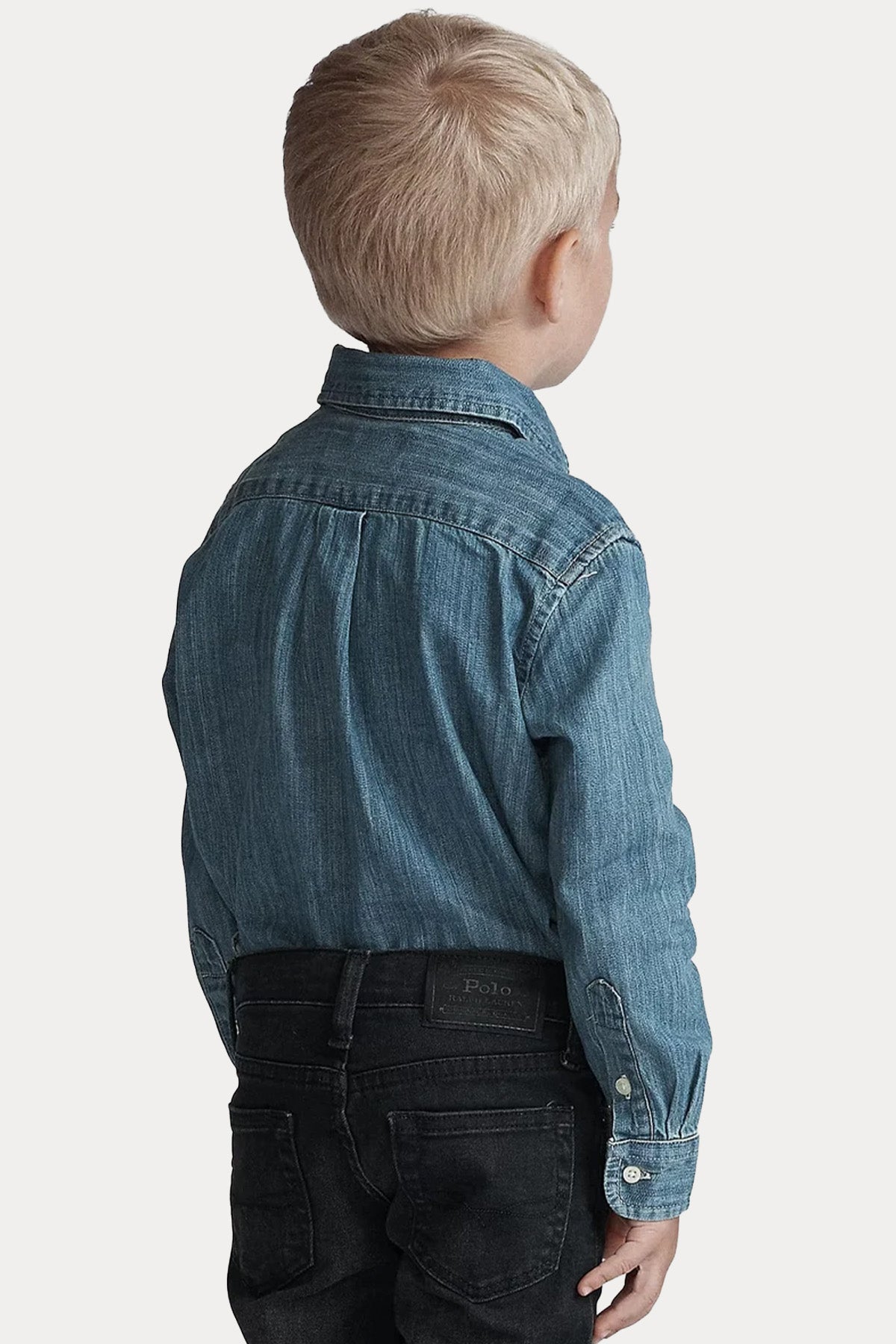 Polo Ralph Lauren Kids 4-6 Yaş Erkek Çocuk Denim Gömlek