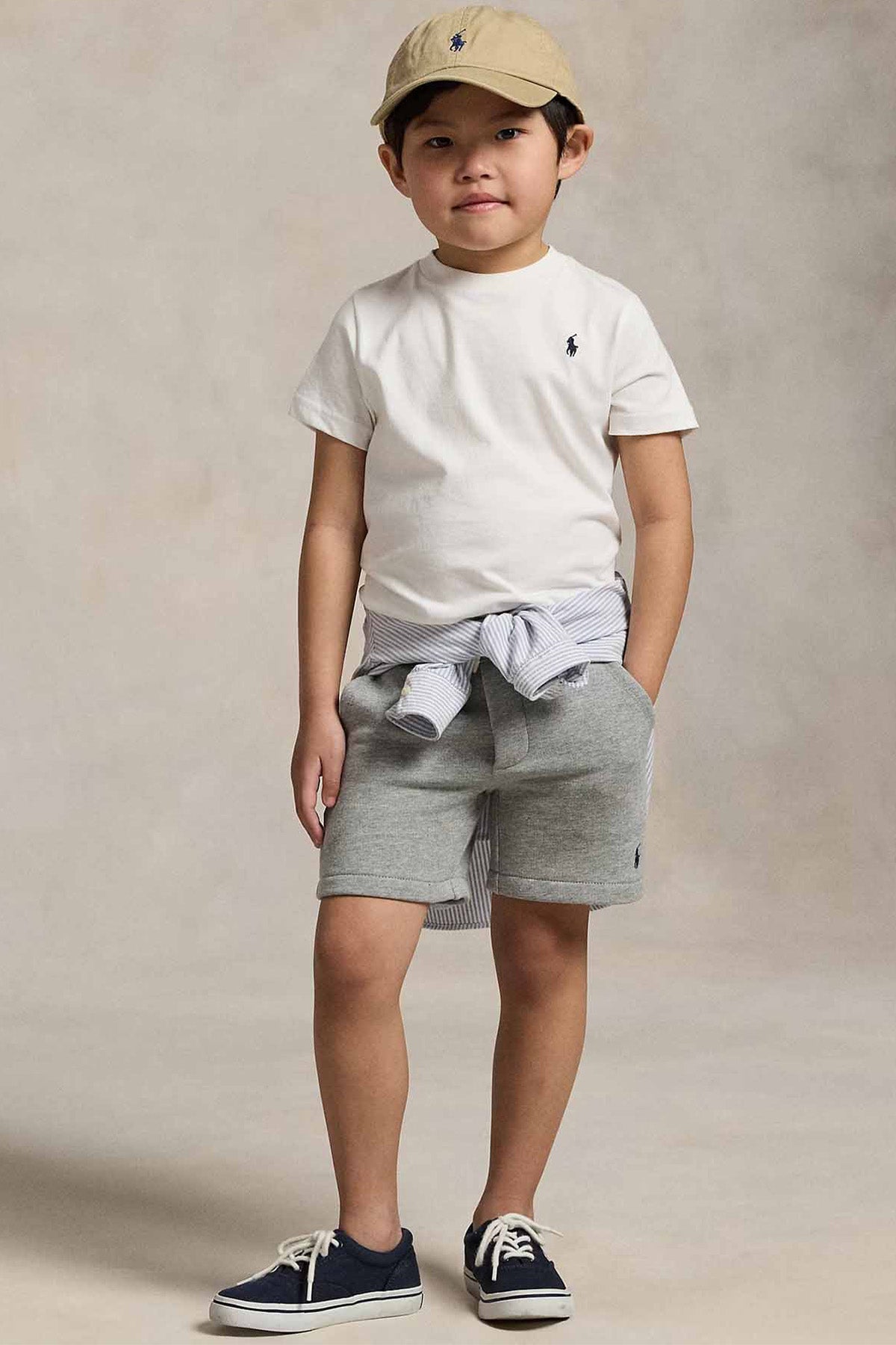 Polo Ralph Lauren Kids 3-7 Yaş Unisex Çocuk Pony Logolu T-shirt