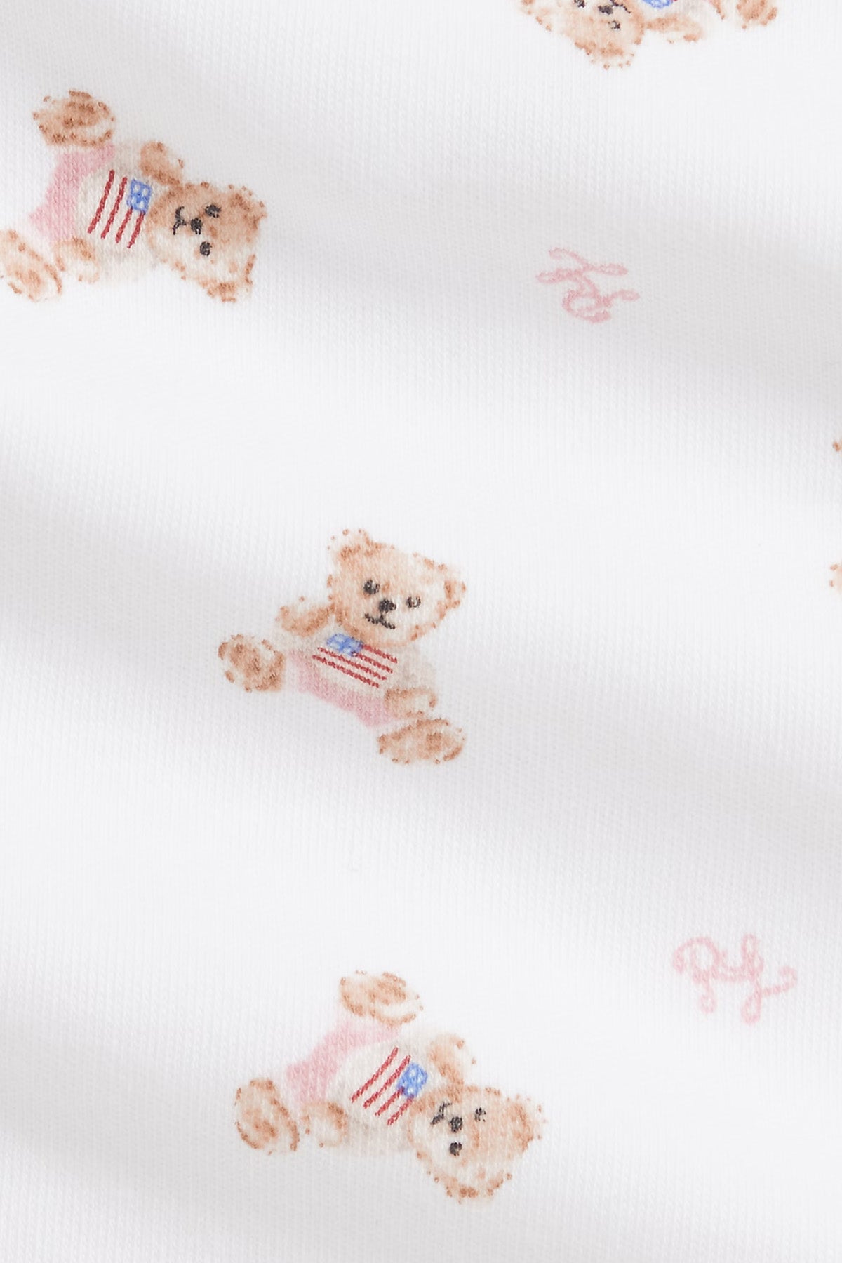 Polo Ralph Lauren Kids Yeni Doğan-3 Aylık Kız Bebek Polo Bear Tulum Set