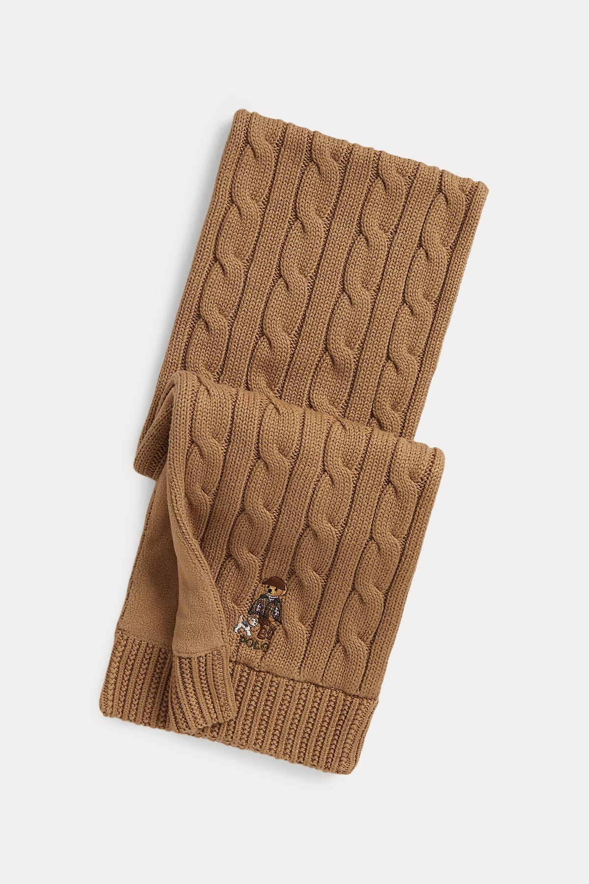 Polo Ralph Lauren Kids S-XL Unisex Çocuk Polo Bear Saç Örgü Atkı
