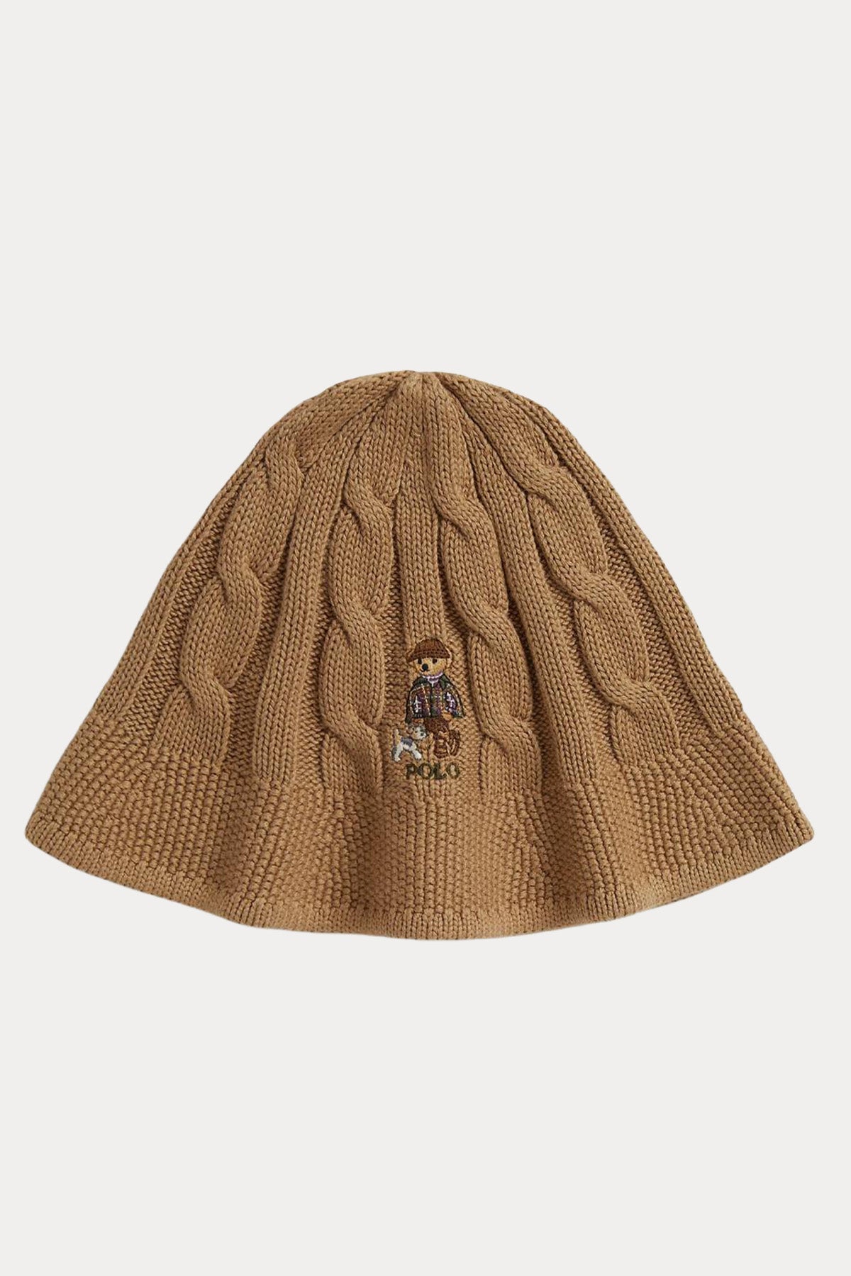 Polo Ralph Lauren Kids S-XL Beden Kız Çocuk Polo Bear Saç Örgü Bucket Bere