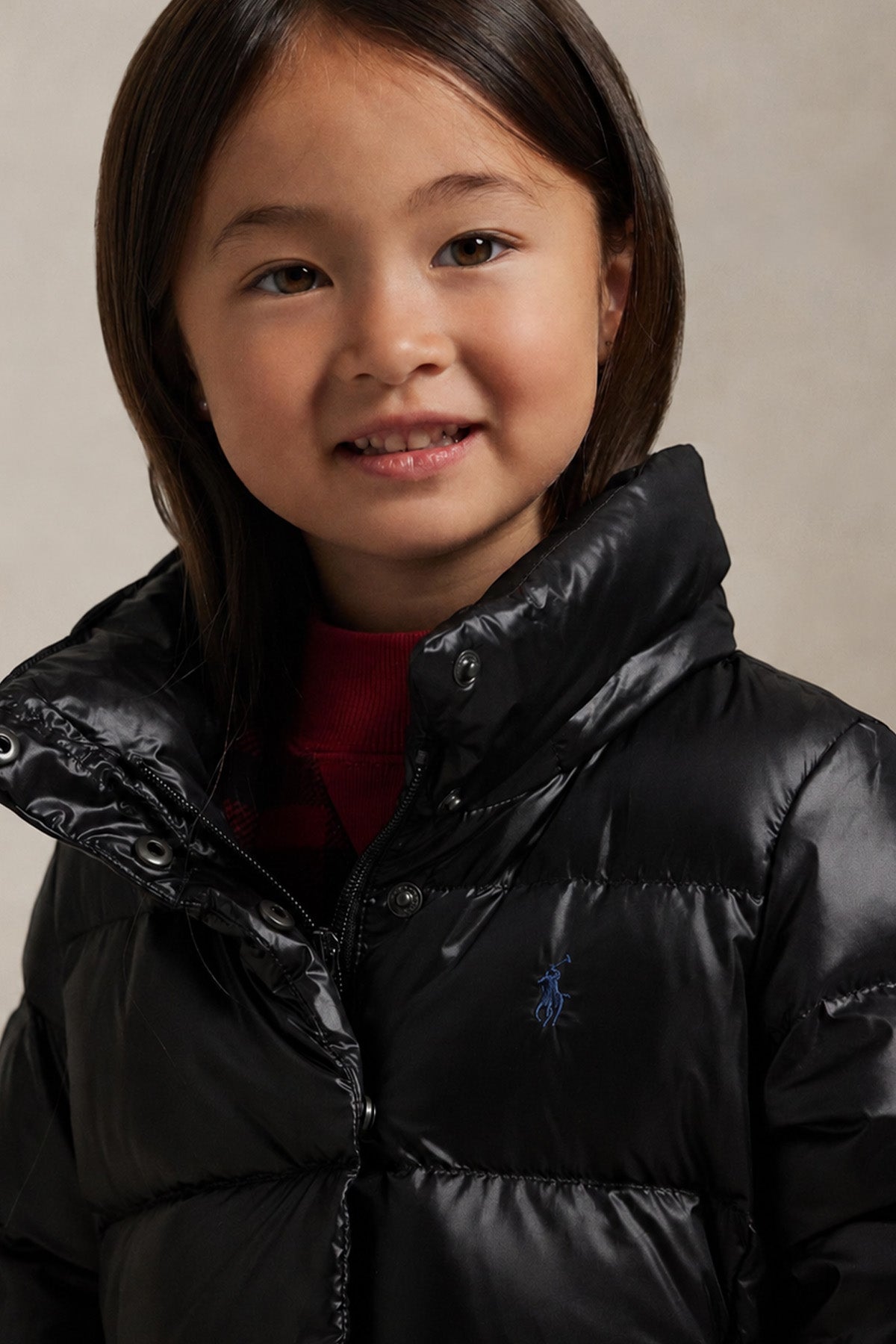 Polo Ralph Lauren Kids 3-5 Yaş Unisex Çocuk Kapüşonlu Puffer Mont