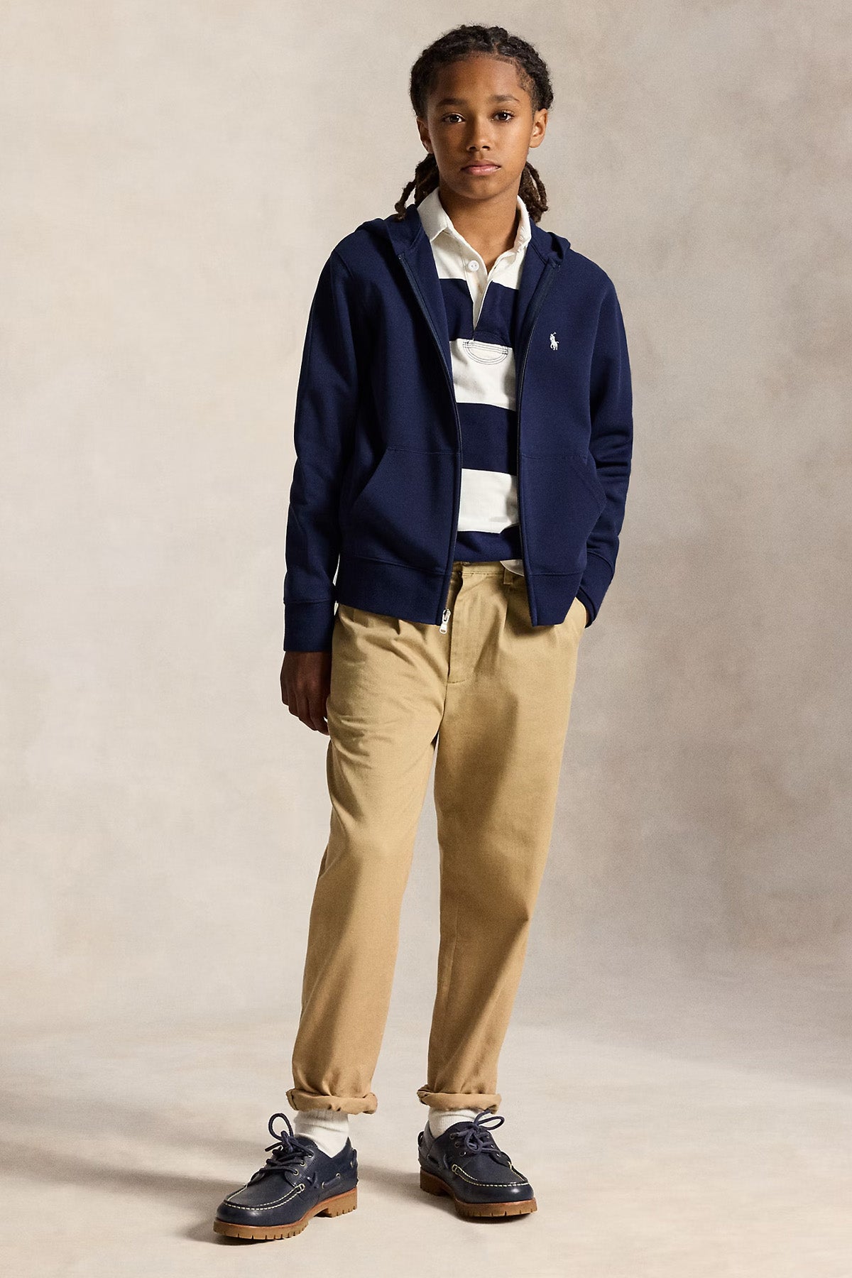 Polo Ralph Lauren Kids S-L Beden Unisex Çocuk Kapüşonlu Sweatshirt Ceket