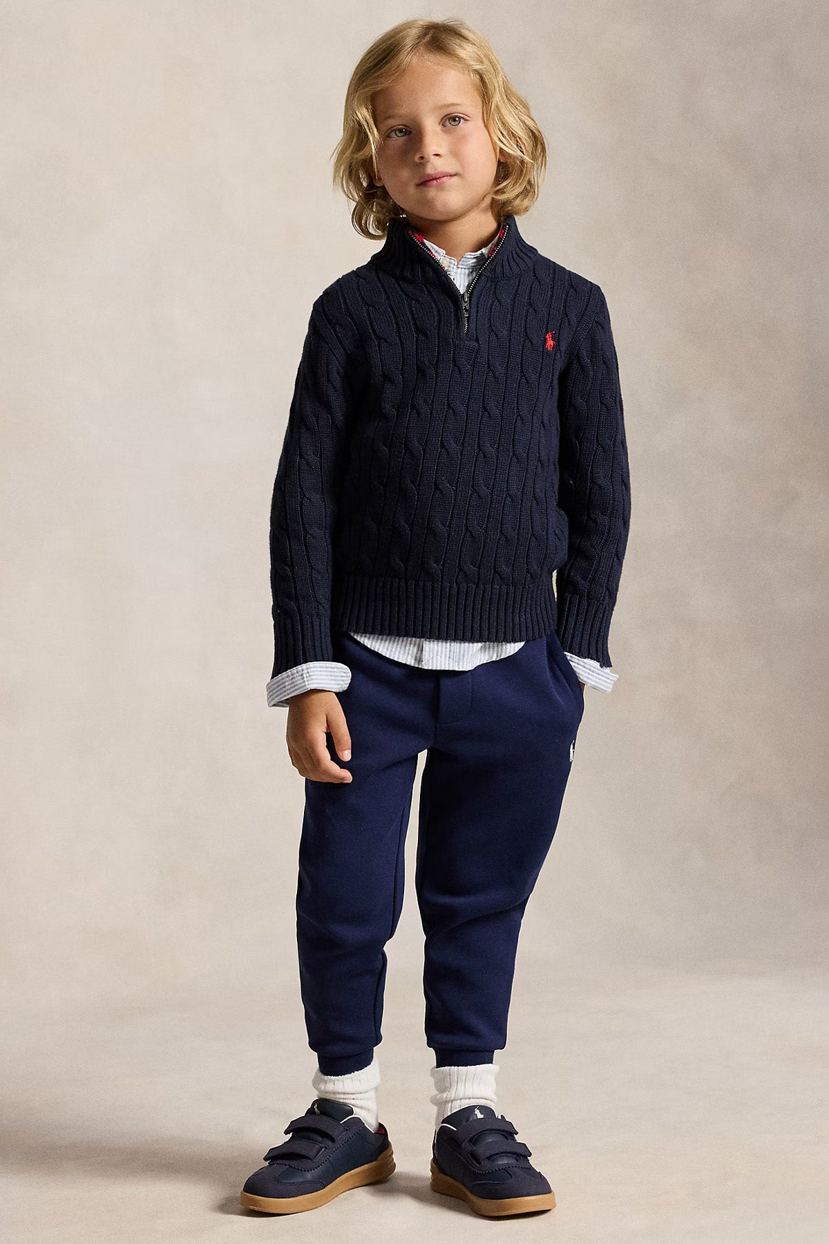 Polo Ralph Lauren Kids 4-6 Yaş Unisex Çocuk Beli Lastikli Eşofman Altı