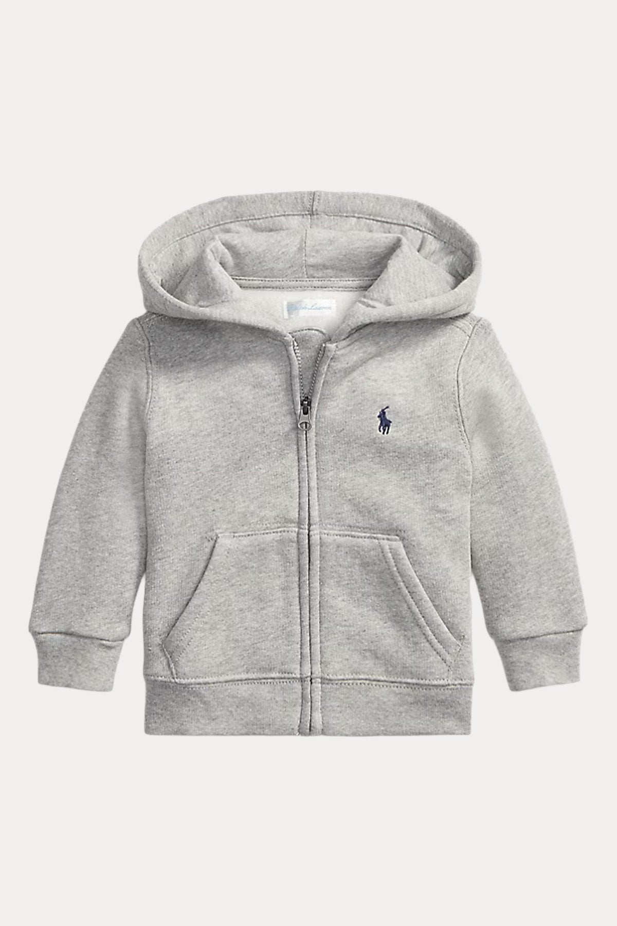 Polo Ralph Lauren Kids 18-24 Aylık Unisex Bebek Kapüşonlu Şardonlu Sweatshirt Ceket