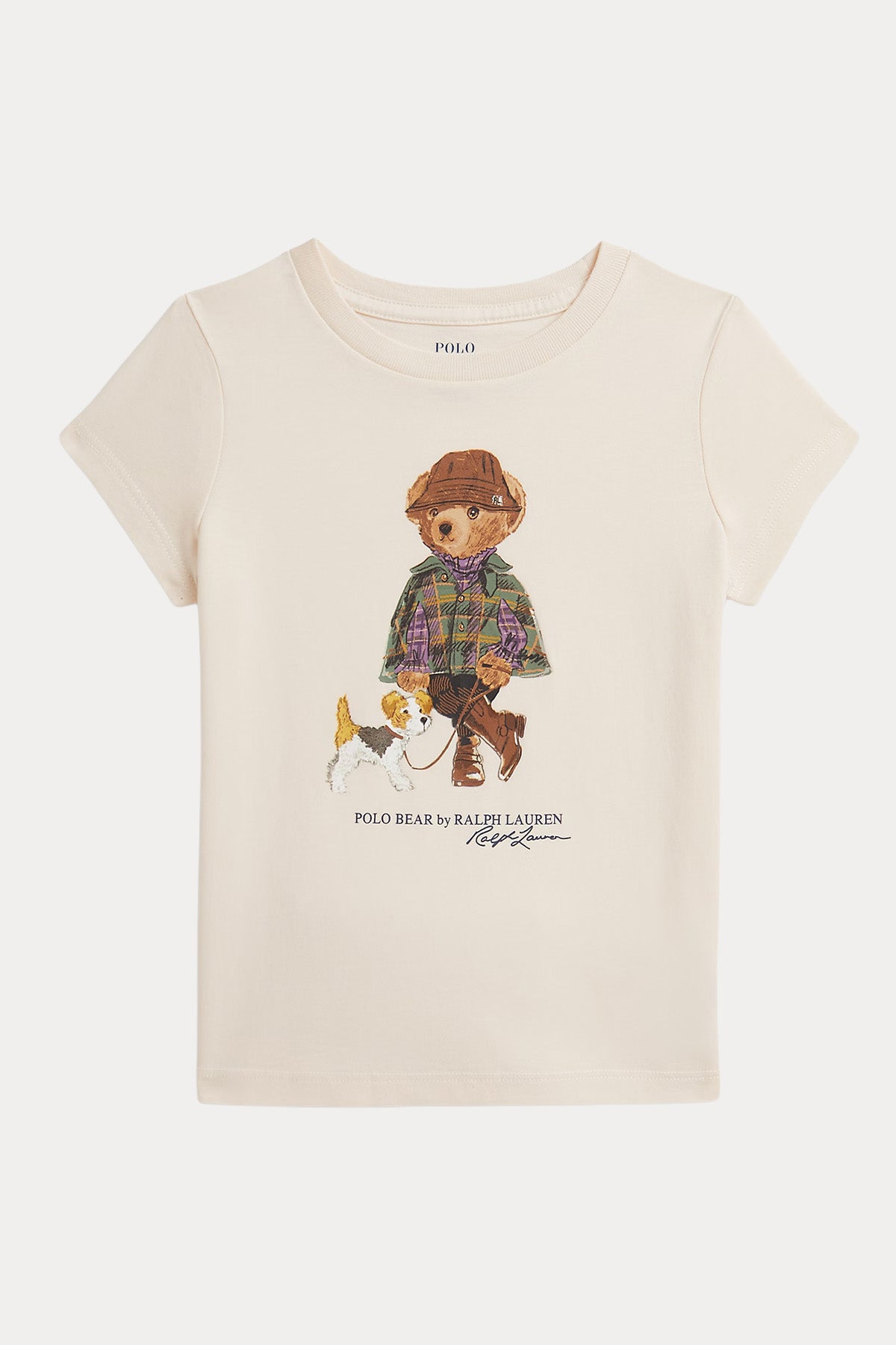 Polo Ralph Lauren Kids 3-6.5 Yaş Kız Çocuk Polo Bear T-shirt