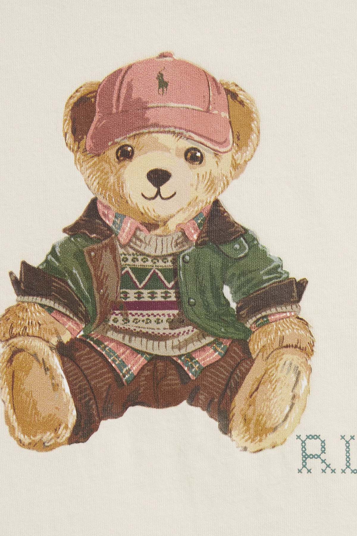 Polo Ralph Lauren Kids 24 Aylık Erkek Bebek Polo Bear T-shirt Pantolon Set