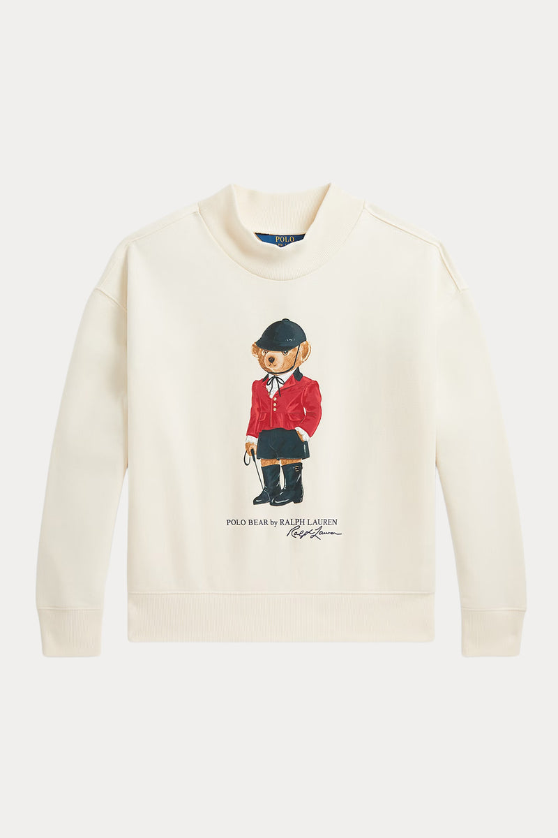 Polo Ralph Lauren Kids S-L Beden Kız Çocuk Polo Bear Şarodnlu Sweatshirt