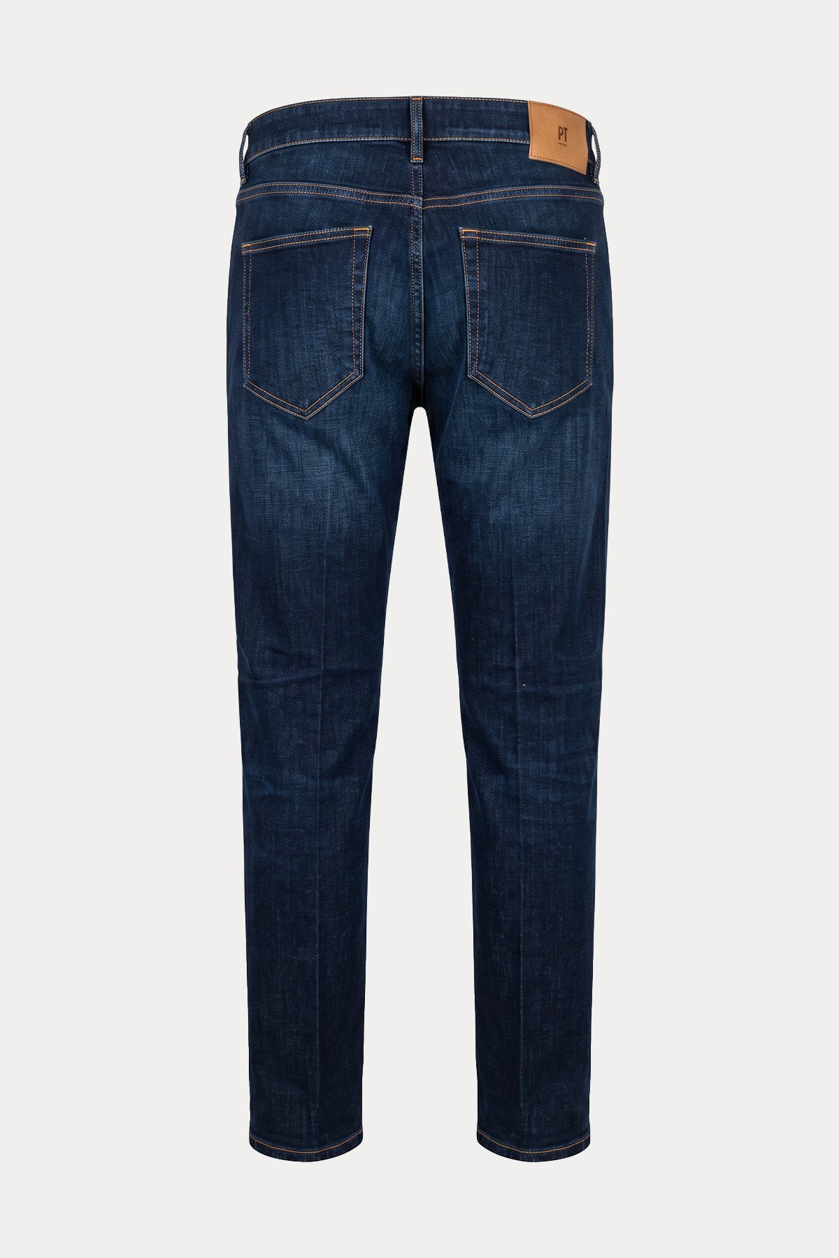Pantaloni Torino Tapered Fit Yıkamalı Streç Jeans