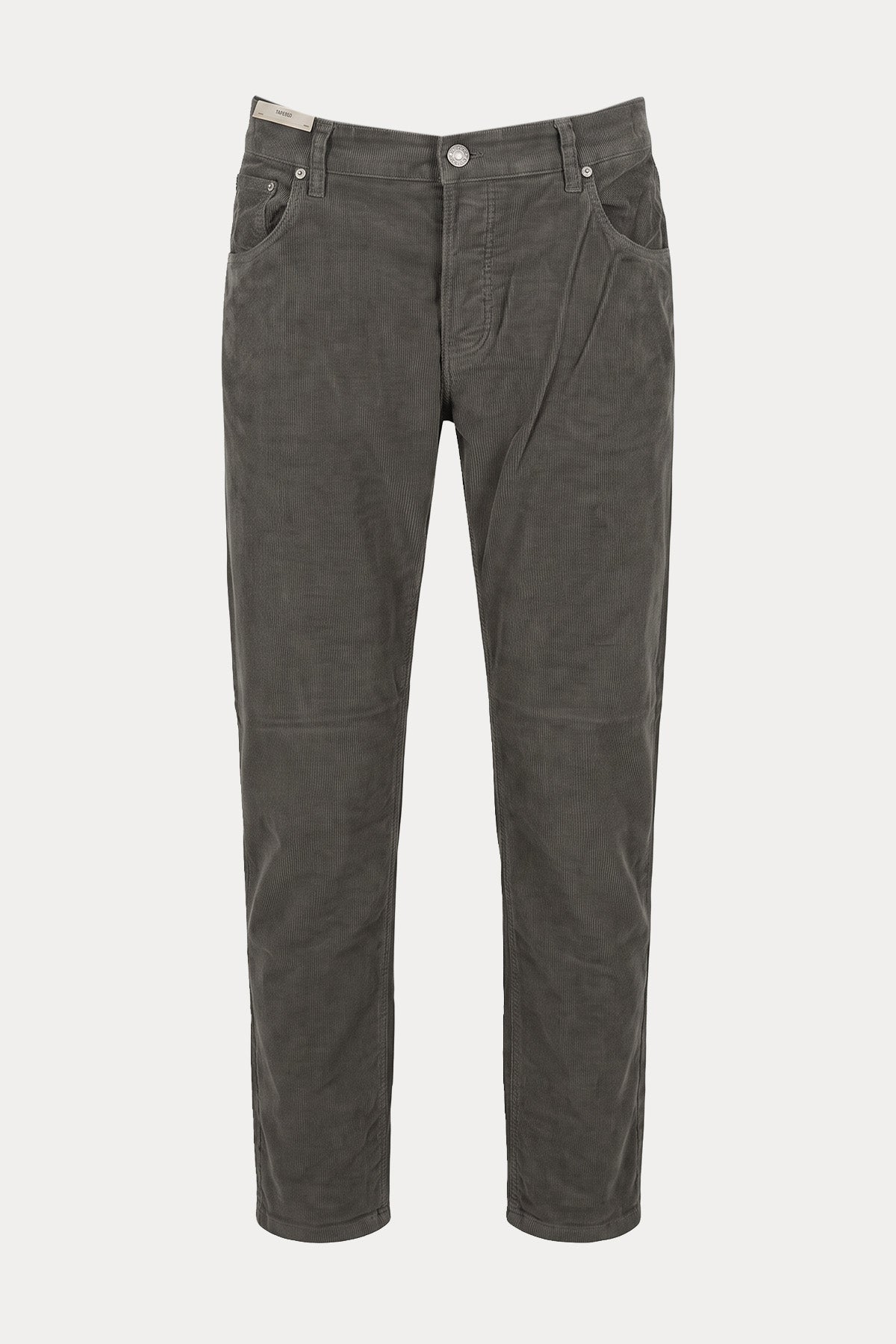 Pantaloni Torino Tapered Fit Fitilli Kadife Pantolon