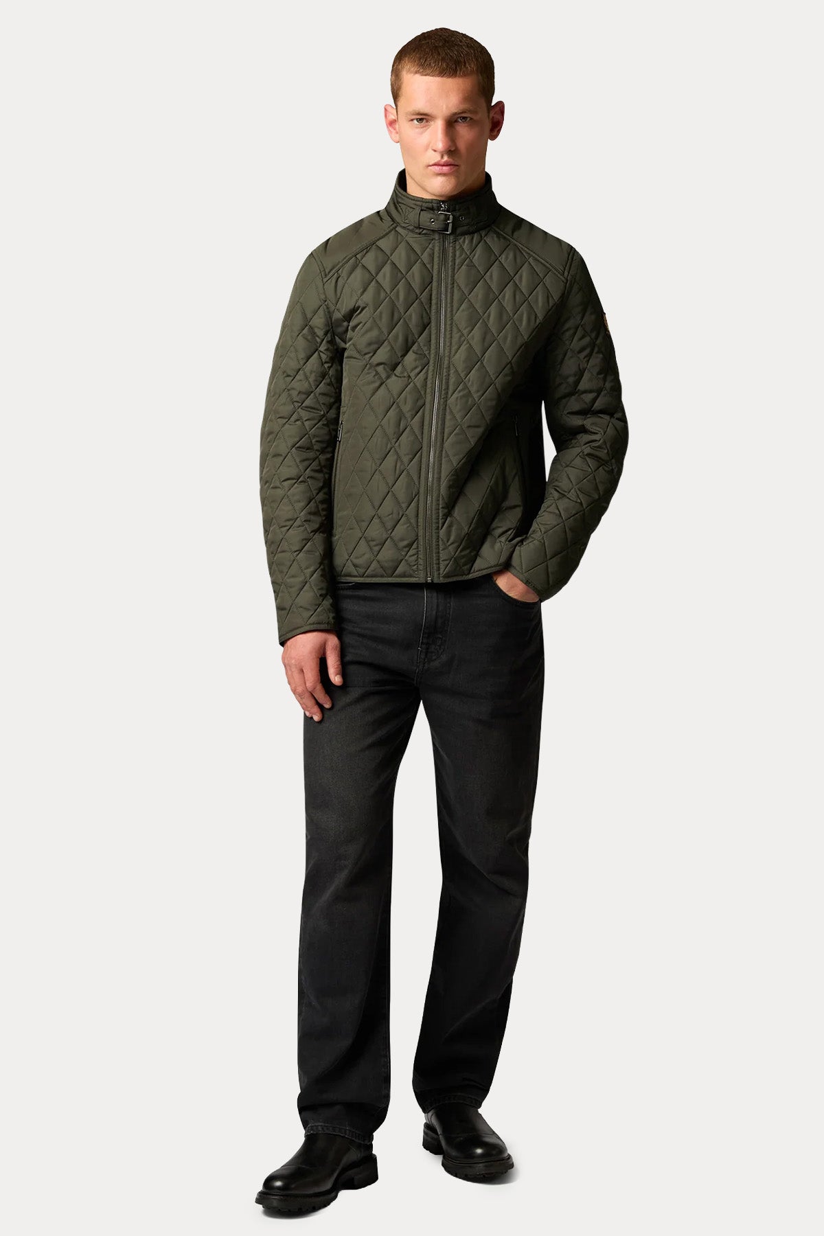 Belstaff Kapitone Desenli Mont Ceket