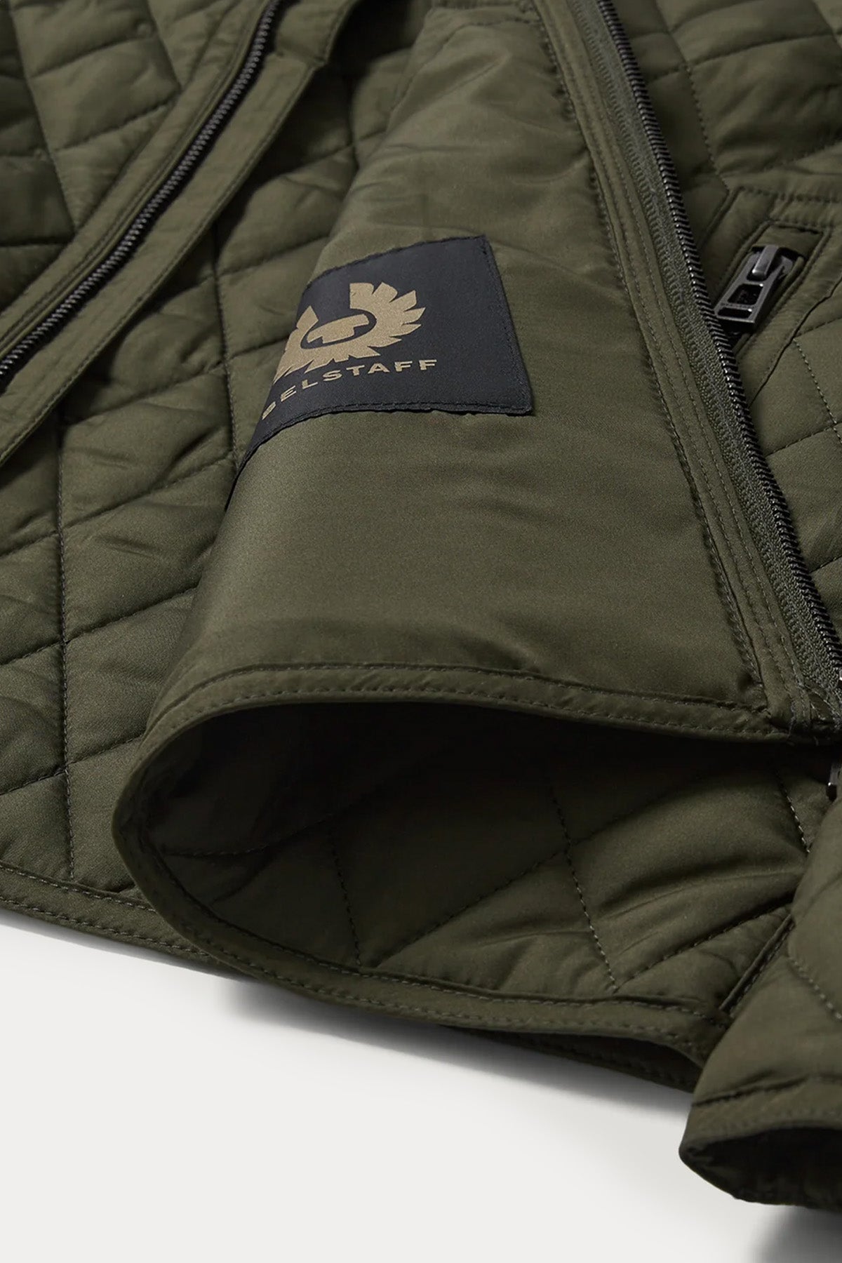 Belstaff Kapitone Desenli Mont Ceket