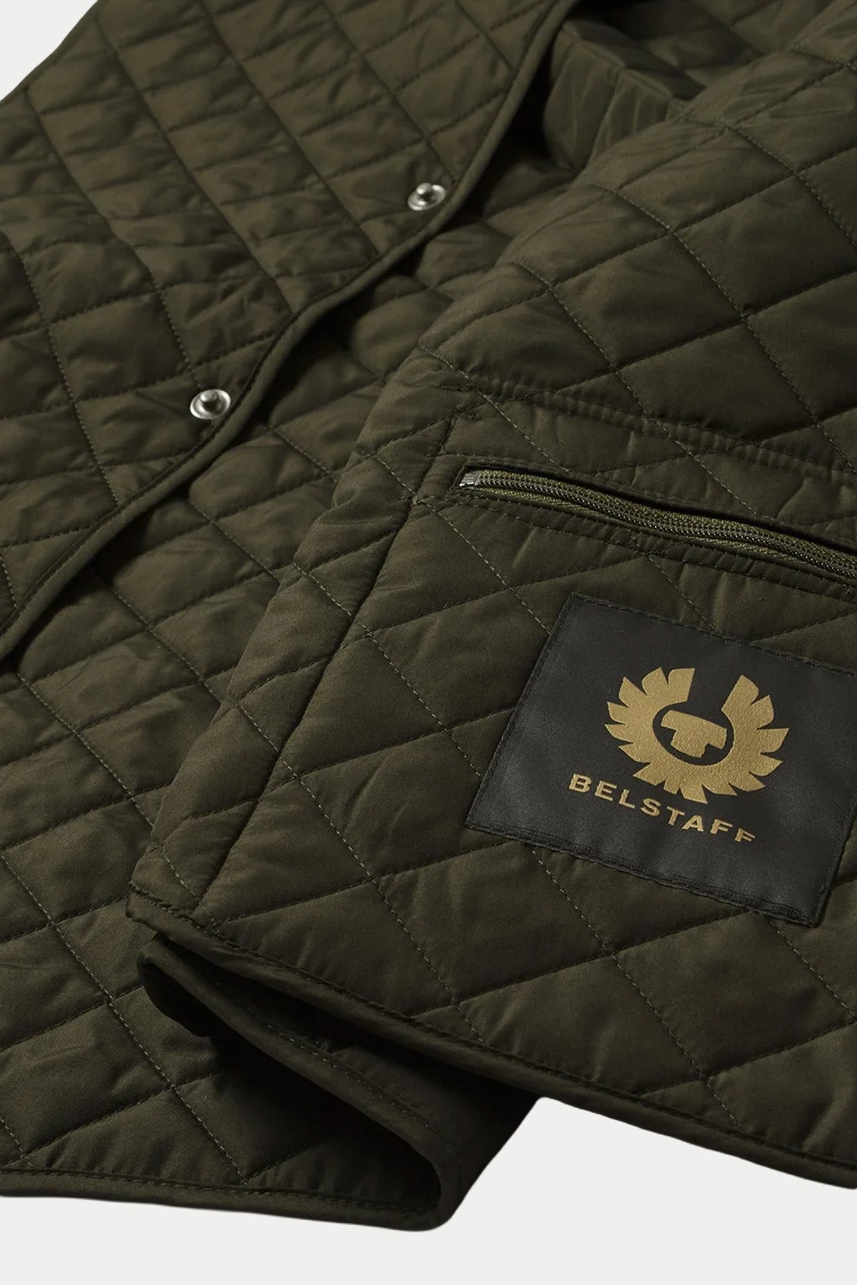 Belstaff Regular Fit Kapitone Desenli Puffer Yelek