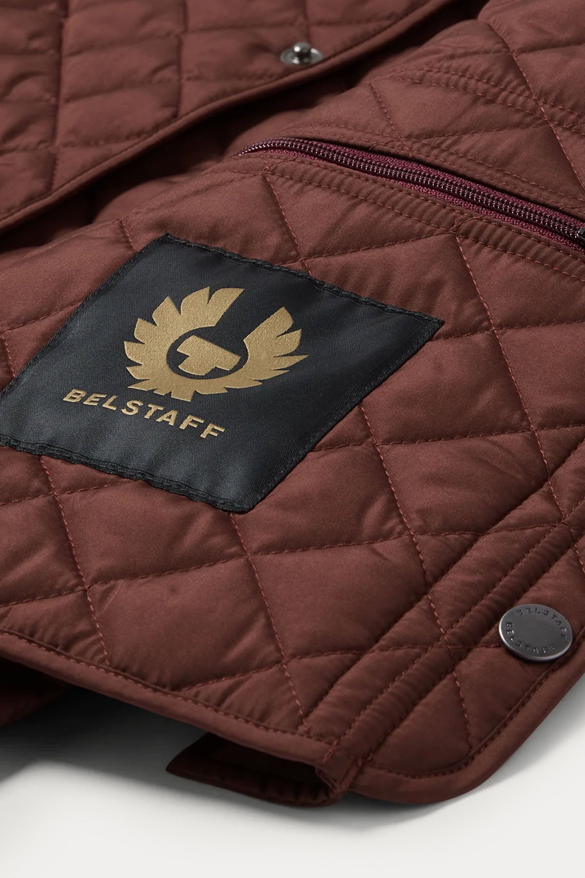 Belstaff Regular Fit Kapitone Desenli Puffer Yelek