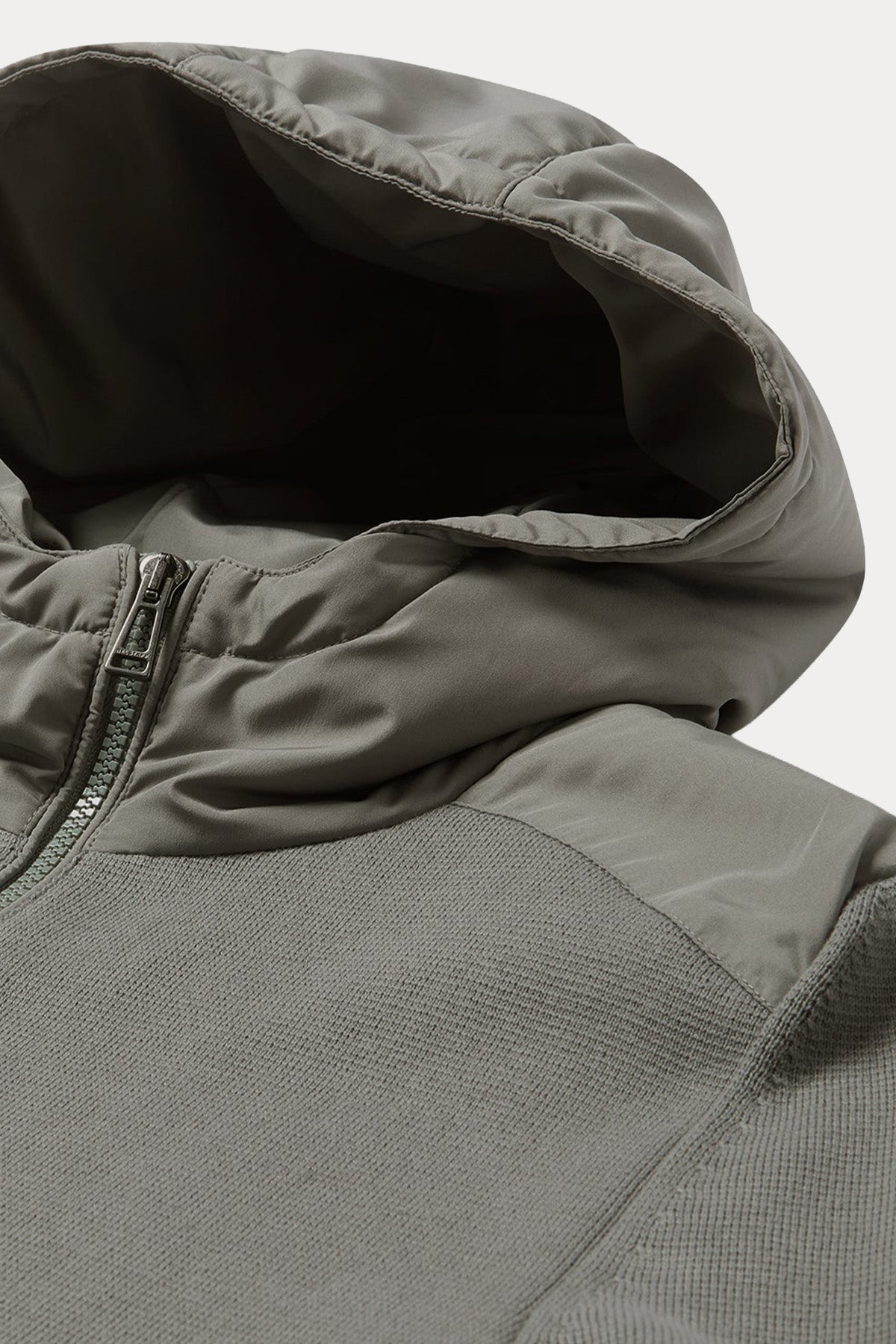 Belstaff Regular Fit Kapüşonlu Örgü Triko Ceket