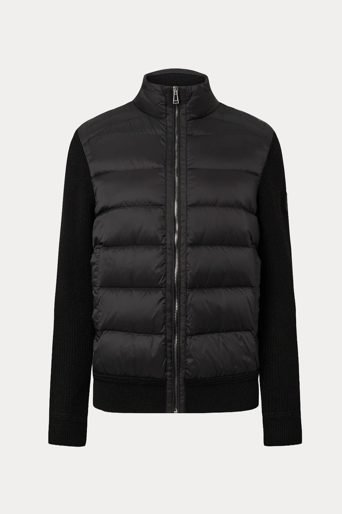 Belstaff Regular Fit Triko Detaylı Yün Puffer Ceket