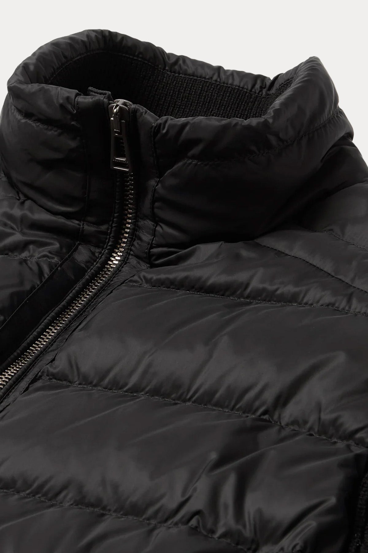 Belstaff Regular Fit Triko Detaylı Yün Puffer Ceket
