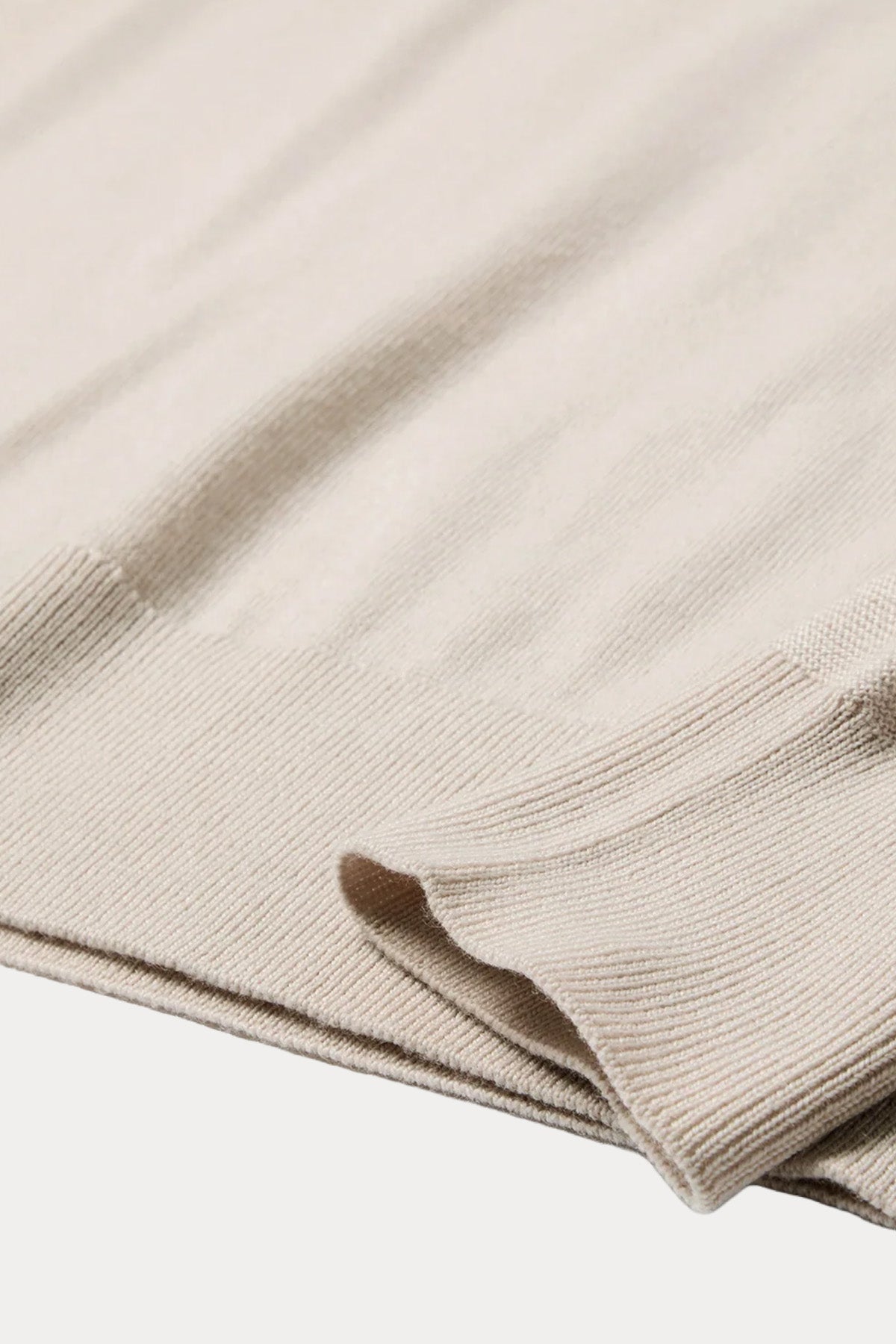 Belstaff Regular Fit Yuvarlak Yaka İnce Örgü Yün Triko