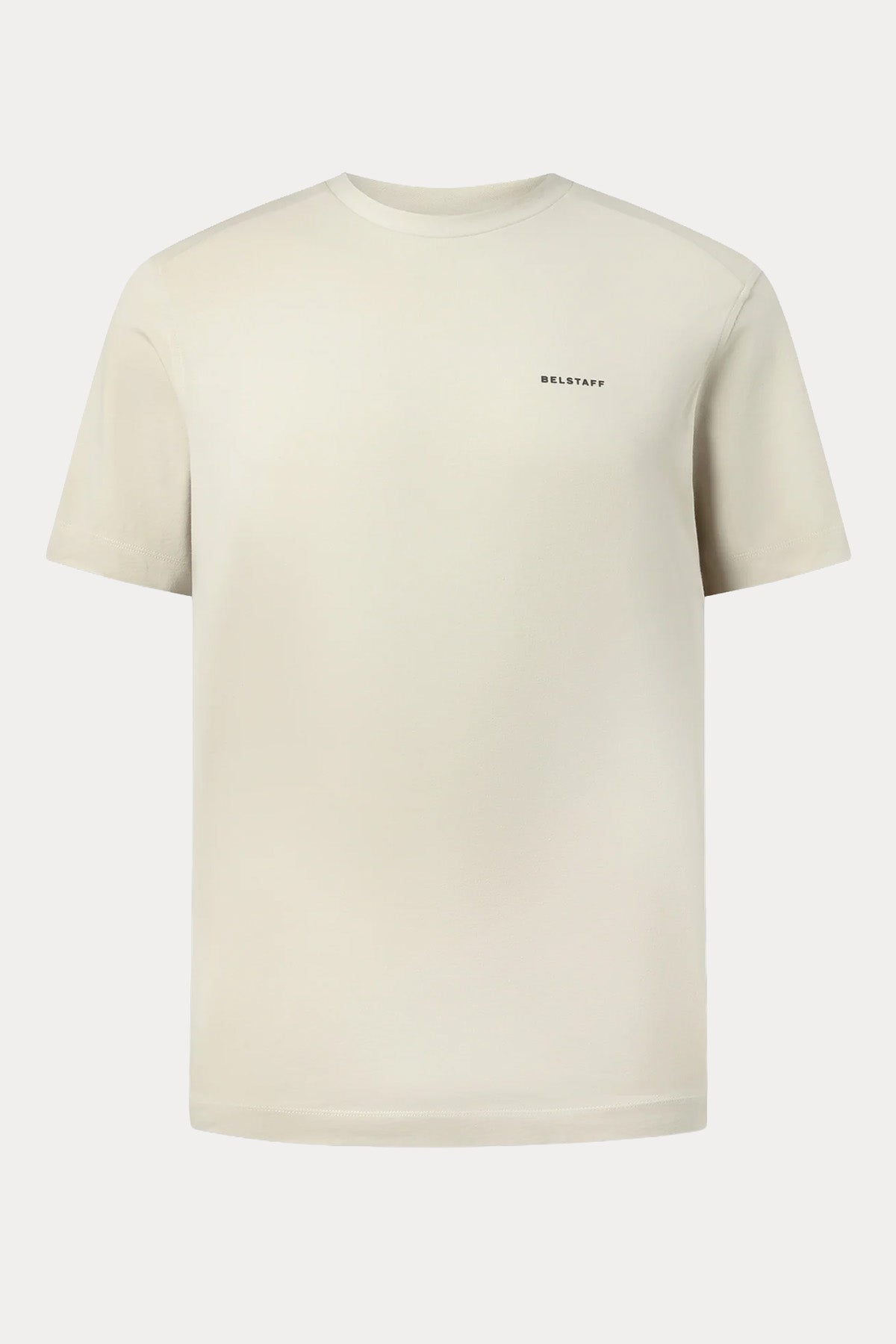 Belstaff Regular Fit Yuvarlak Yaka Logolu Streç T-shirt