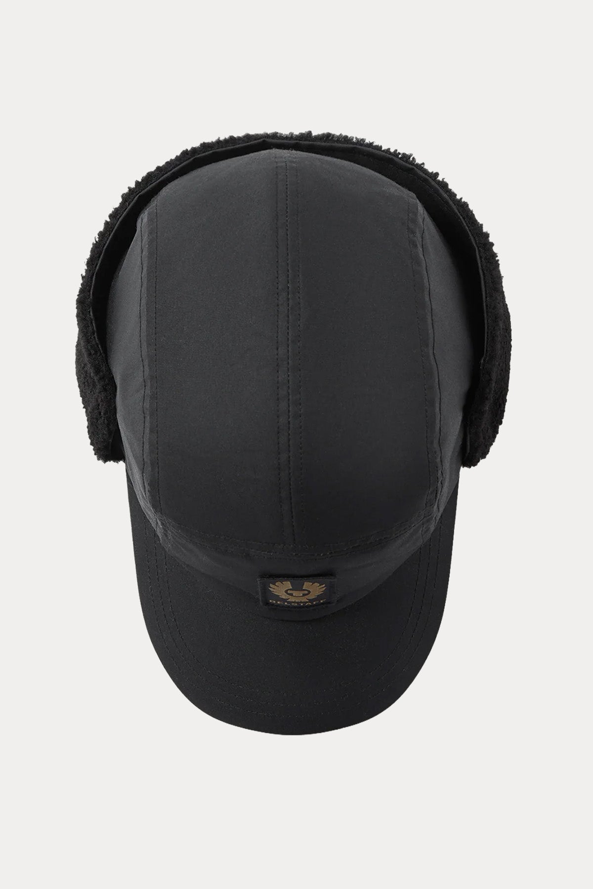 Belstaff Mumlu Kumaş Logolu Kürklü Şapka