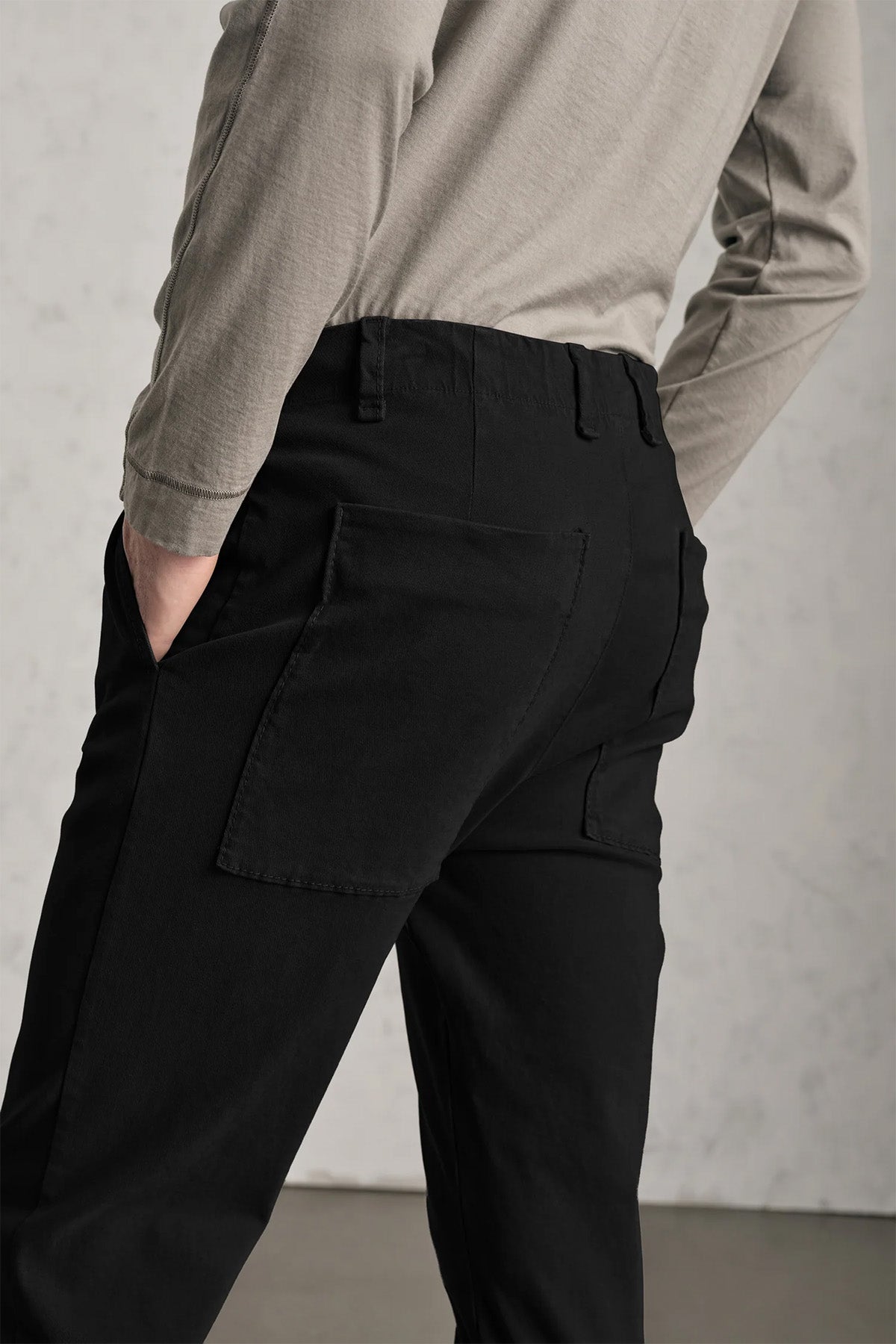 Transit Loose Fit Yumuşak Dokulu Beli Lastikli Streç Pantolon