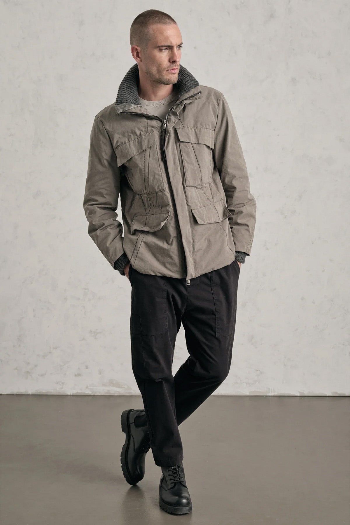 Transit Regular Fit Kapüşonlu Puffer Mont