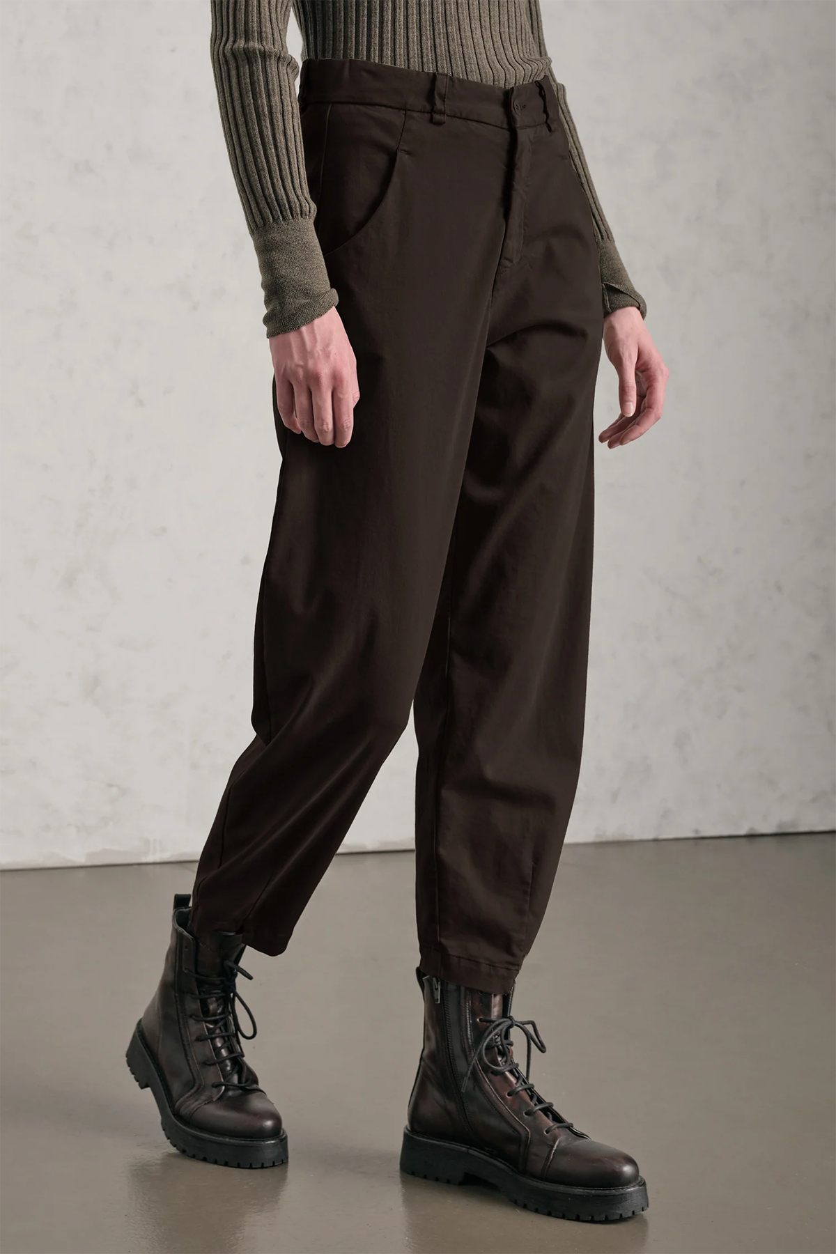 Transit Comfort Fit Yandan Cepli Streç Pantolon
