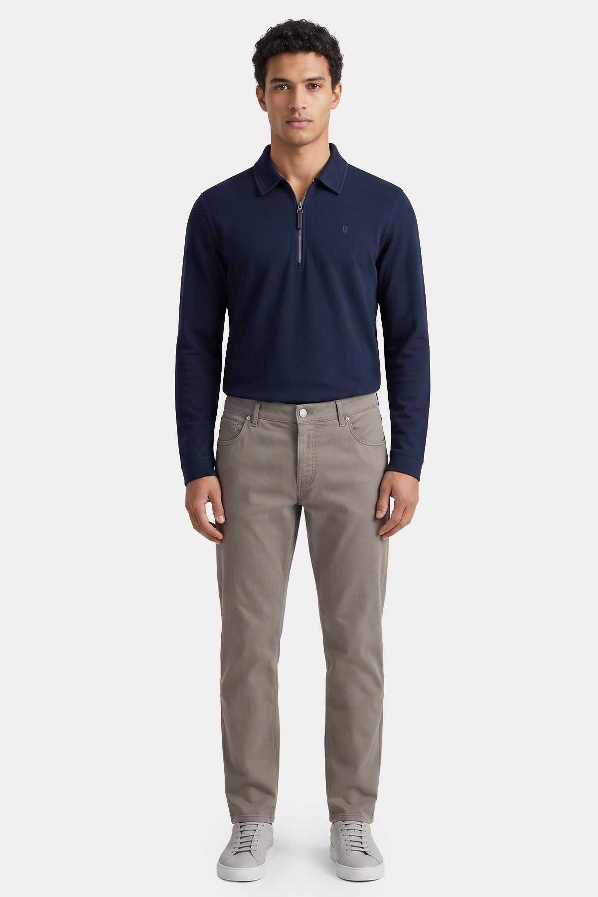 Bogner Bailey Fermuarlı Polo Yaka T-shirt