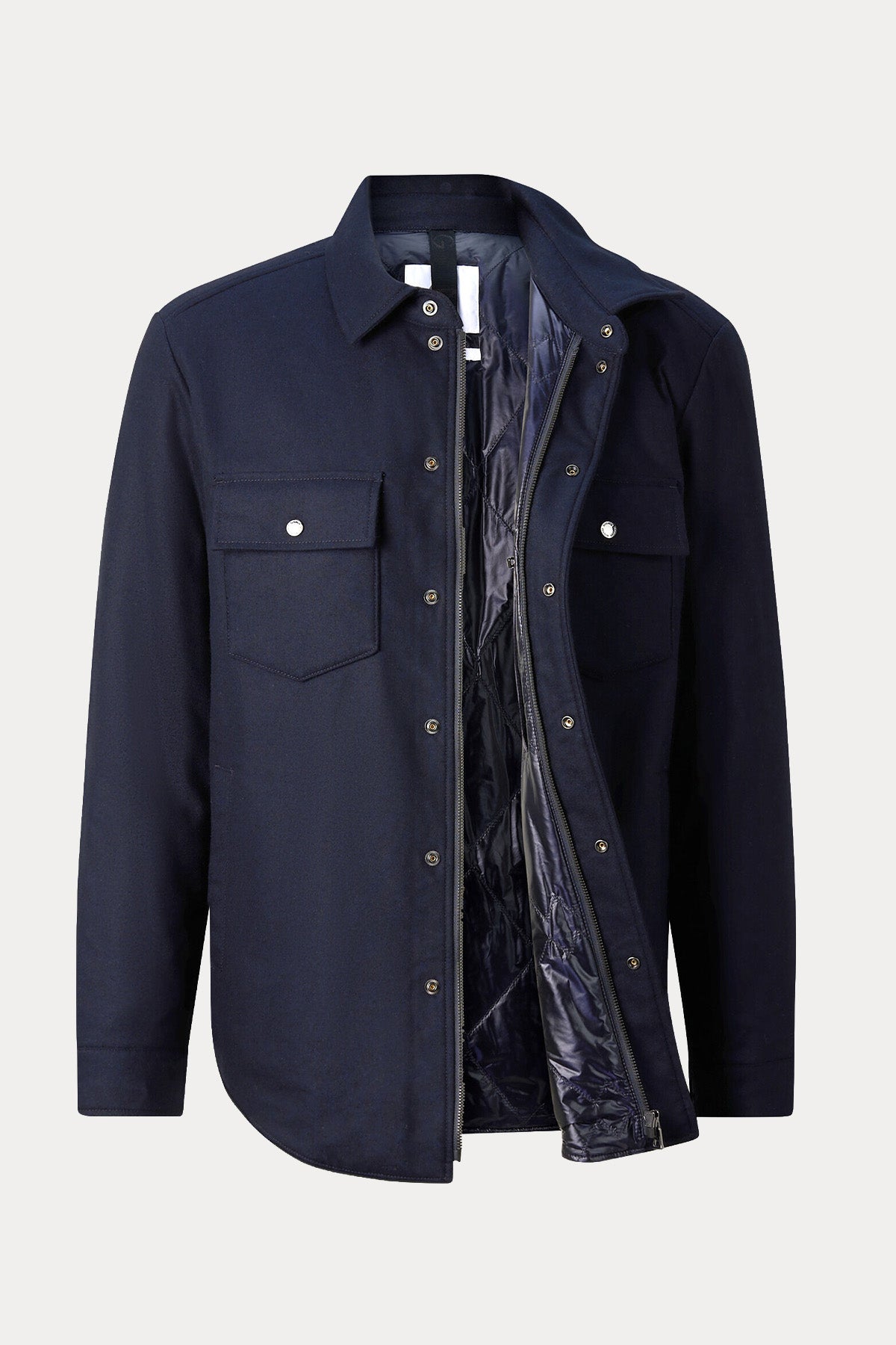 Bogner Olli Regular Fit Dolgulu Yün Gömlek Ceket