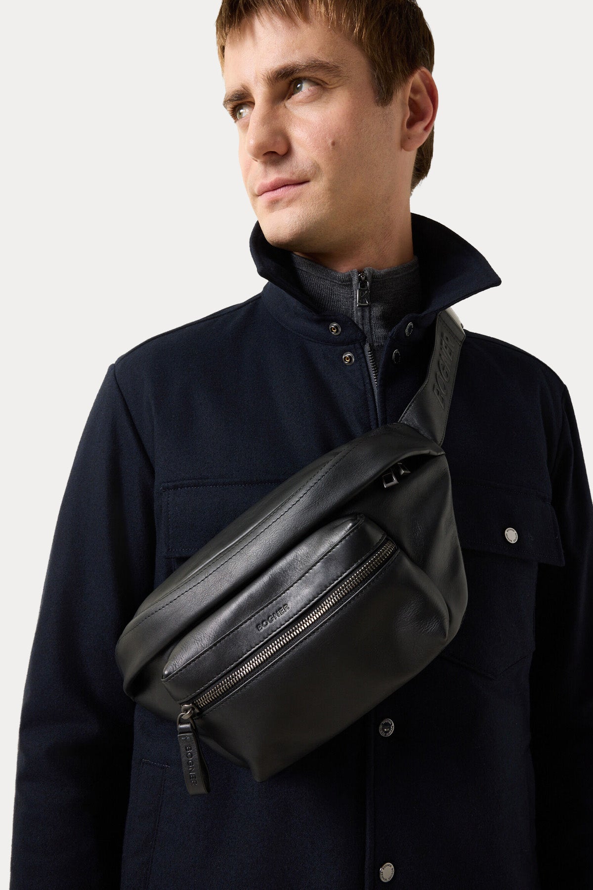 Bogner Olli Regular Fit Dolgulu Yün Gömlek Ceket