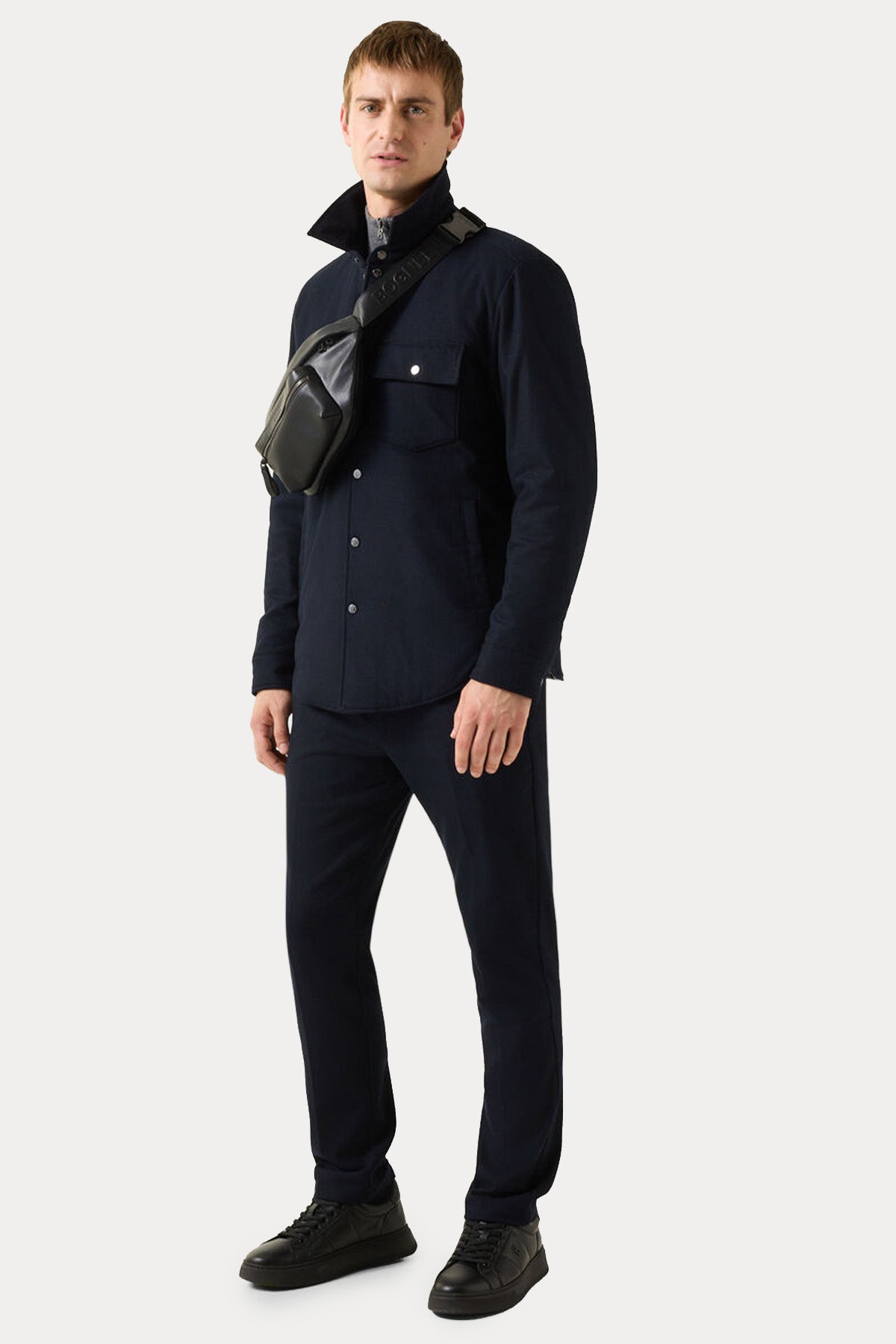 Bogner Olli Regular Fit Dolgulu Yün Gömlek Ceket