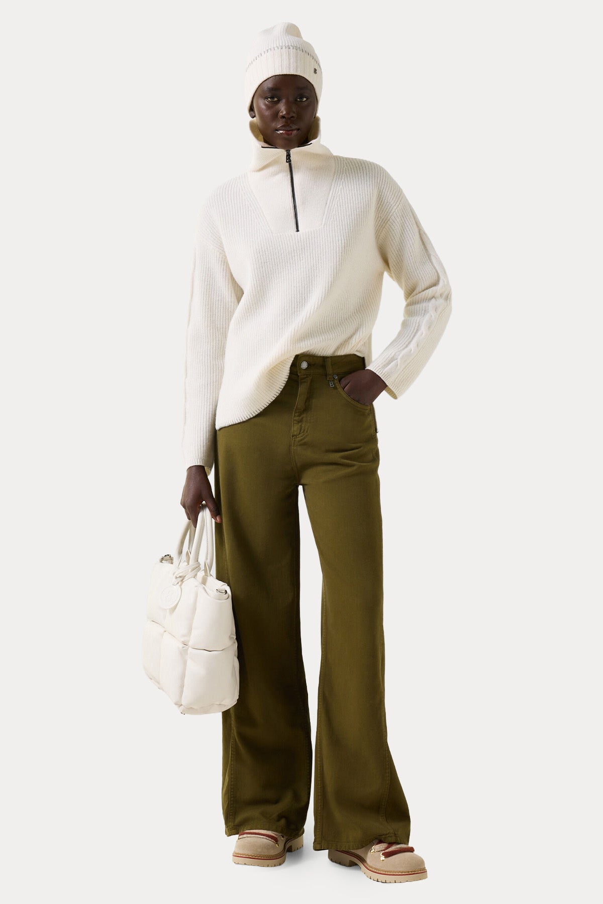 Bogner Lizzy Wide Fit Çan Paça Jeans