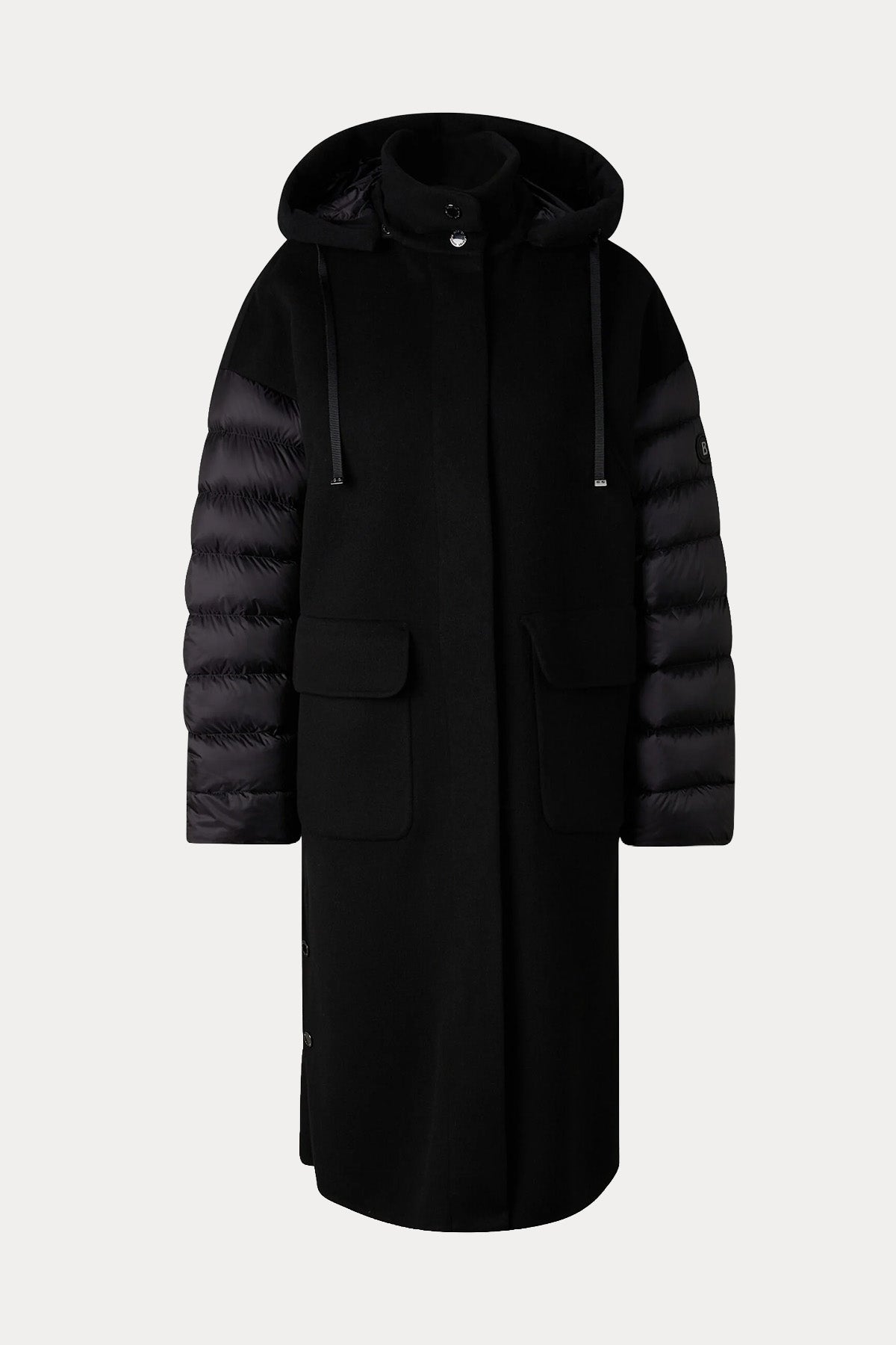 Bogner Trisha Loose Fit Kapüşonlu Yün Kaban