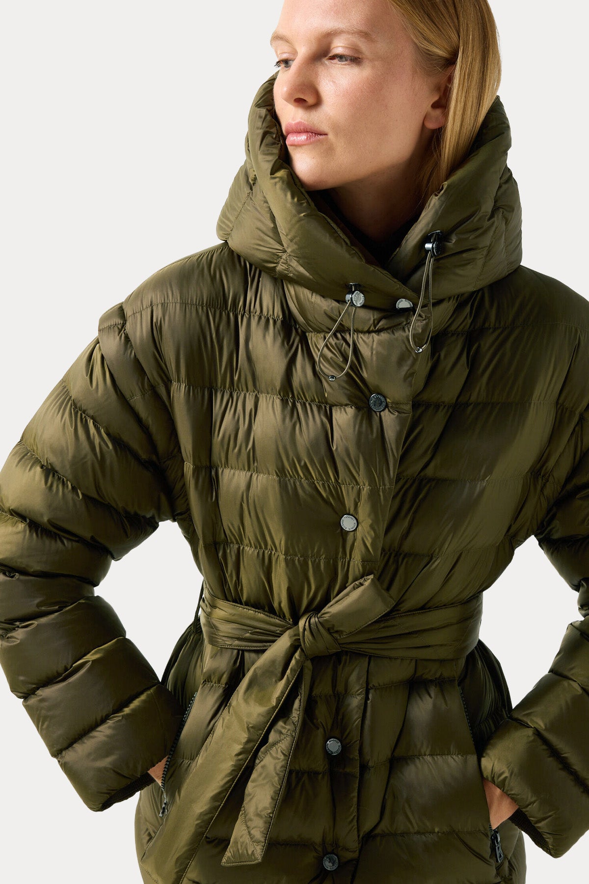 Bogner Minnie Comfort Fit Kapüşonlu Puffer Yelek Mont