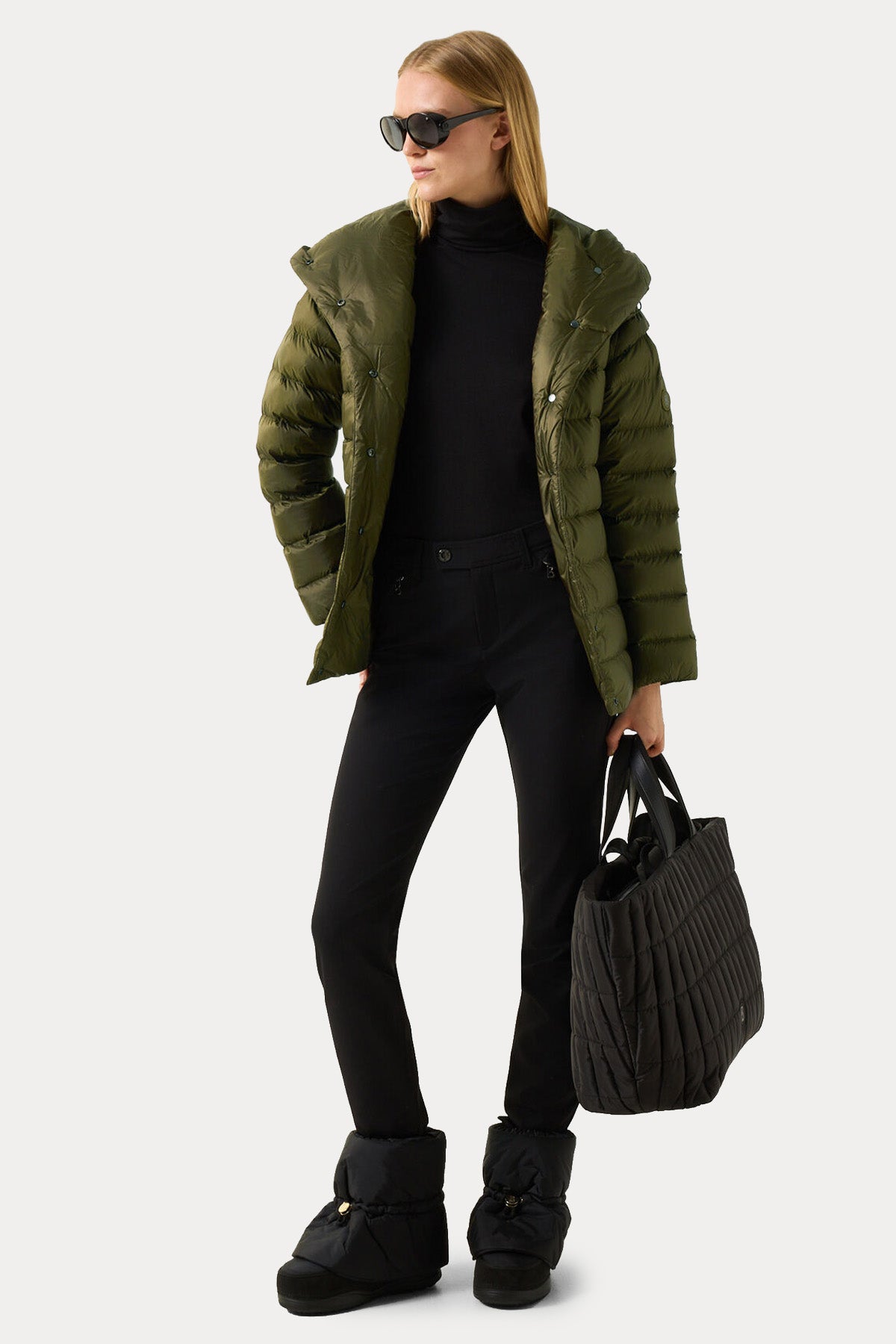 Bogner Minnie Comfort Fit Kapüşonlu Puffer Yelek Mont