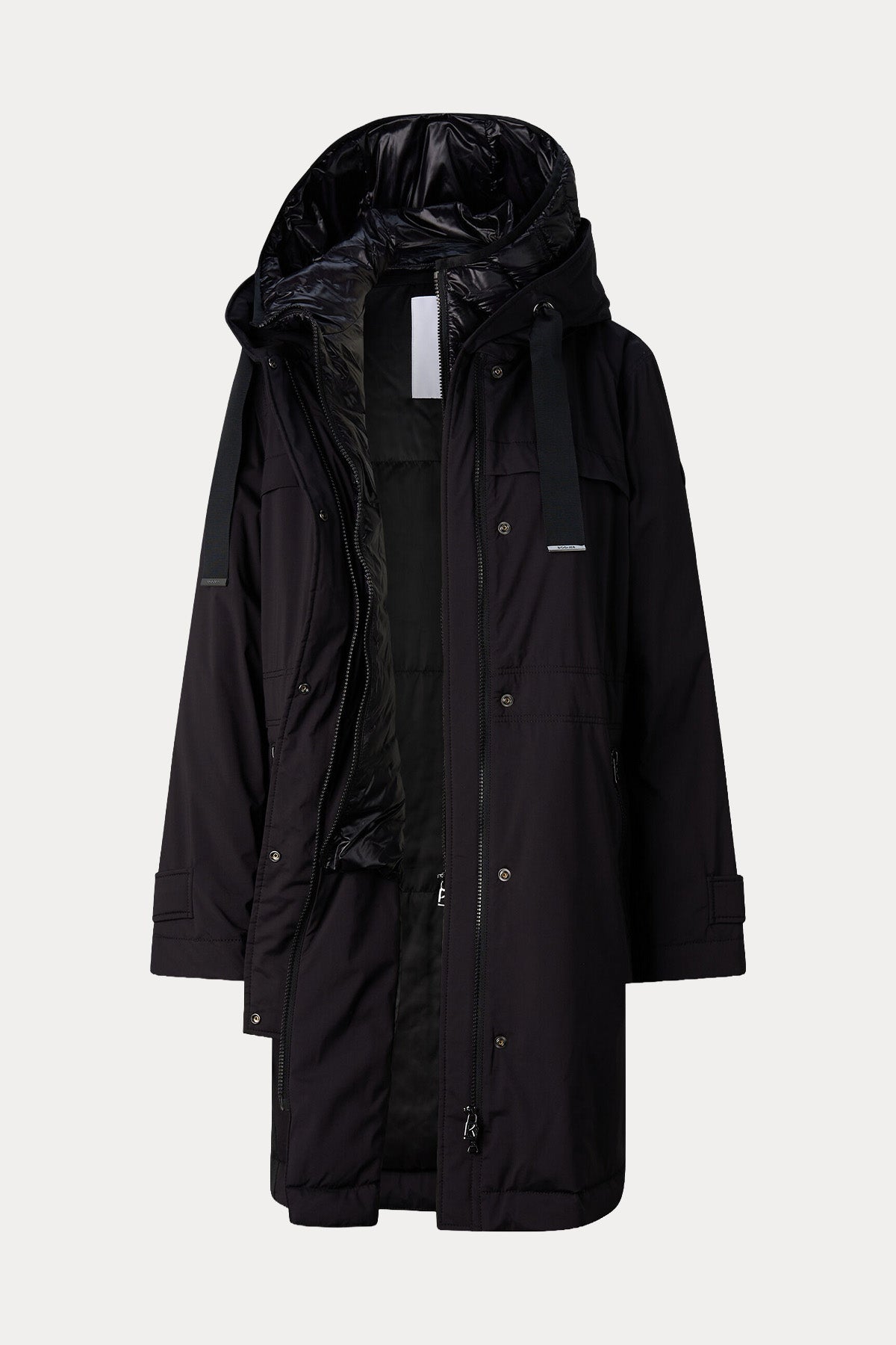 Bogner Kaja Demonte Puffer İç Parçalı Streç Uzun Mont