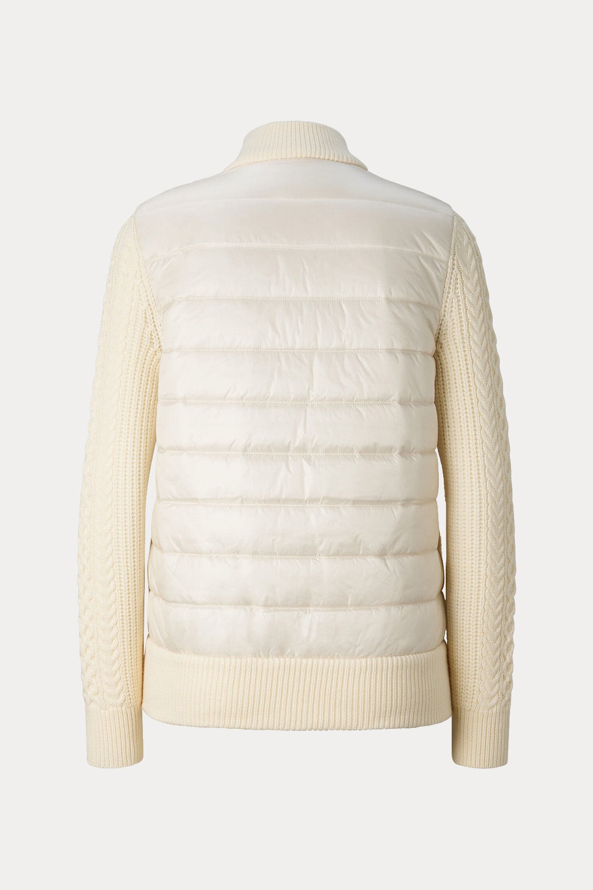 Bogner Zamila Regular Fit Dik Yaka Puffer Triko Ceket